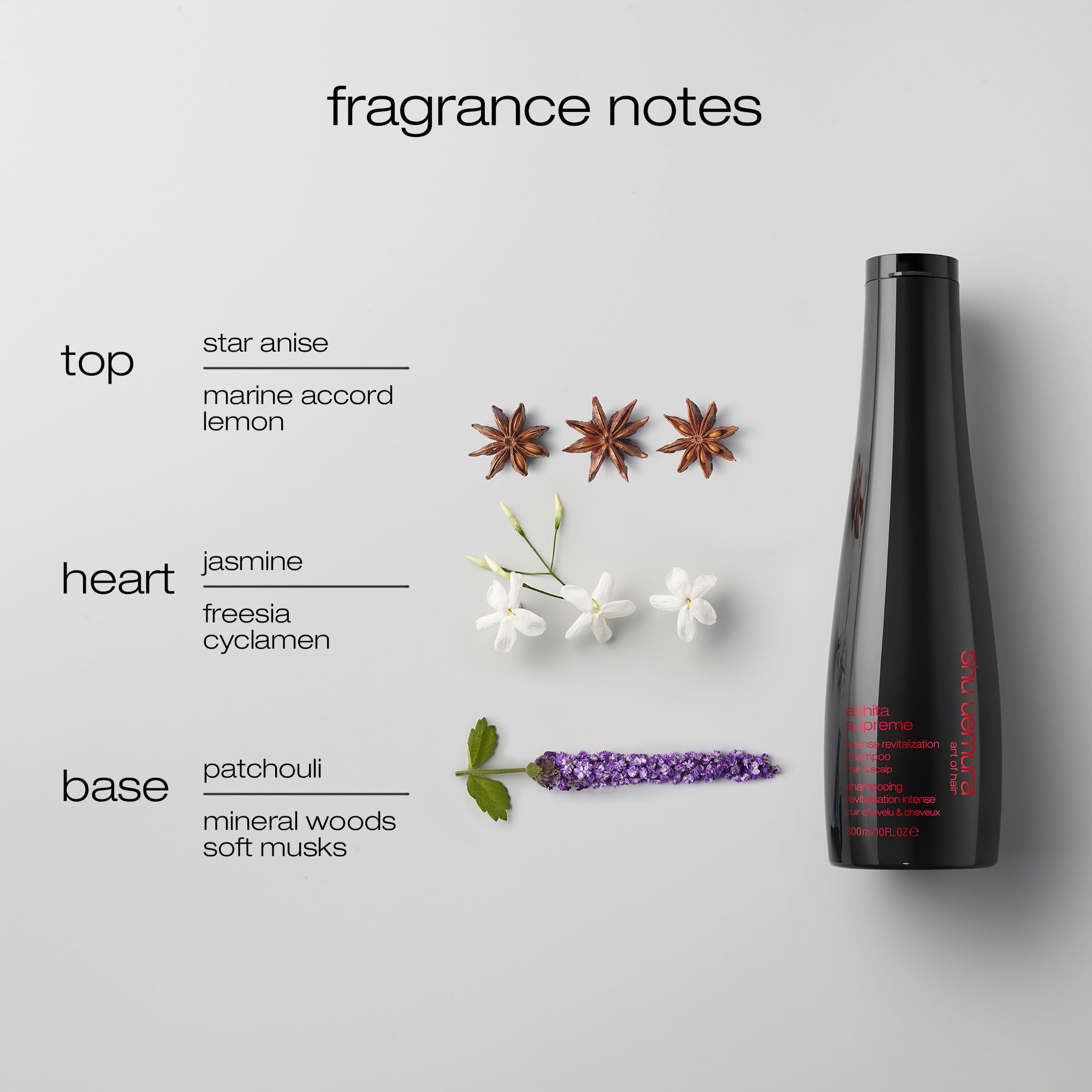 Shu Uemura Ashita Supreme Shampoo 300 ml - Nourishing and Luminous Shampoo