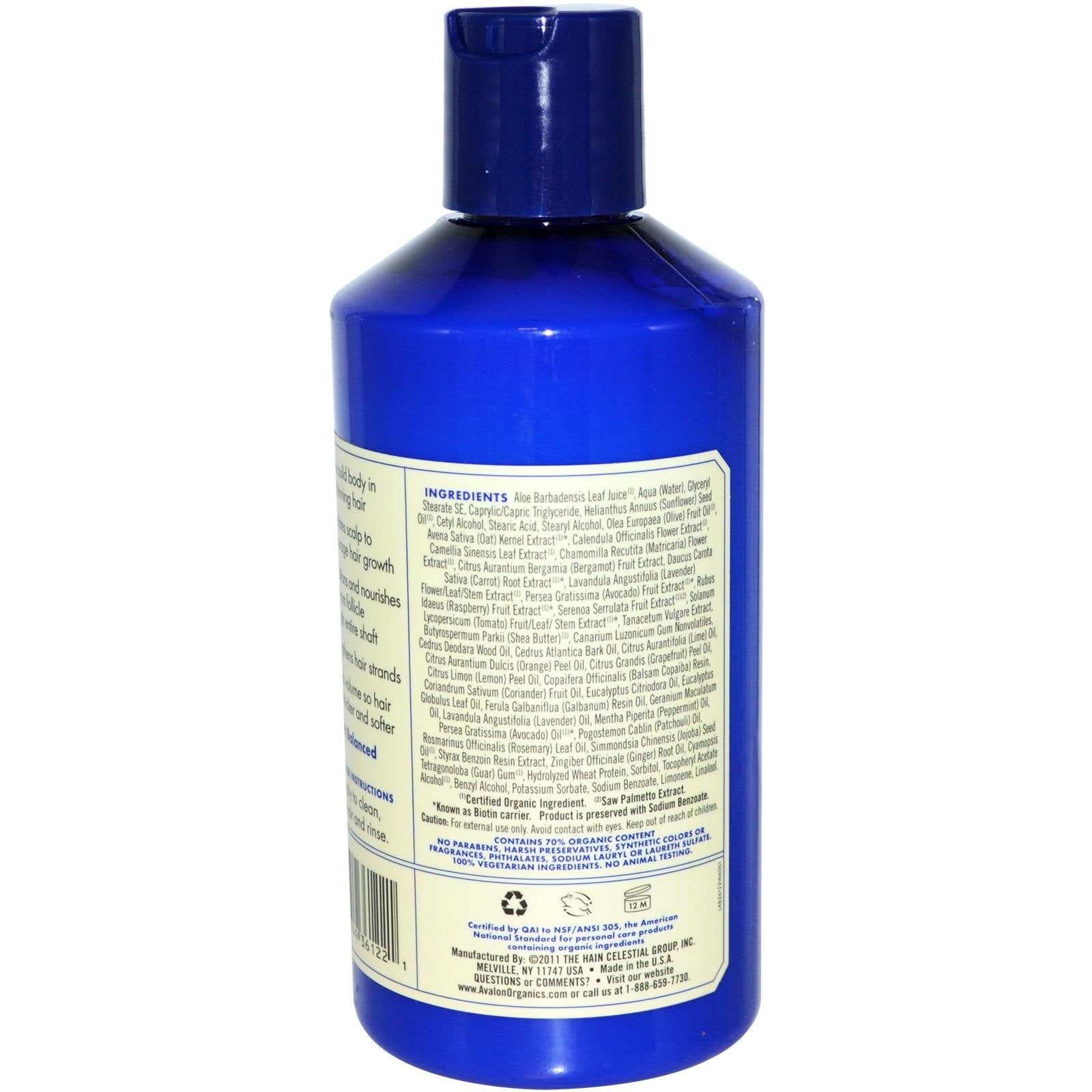 Avalon Organics Condtnr Biotin B Comp Thic