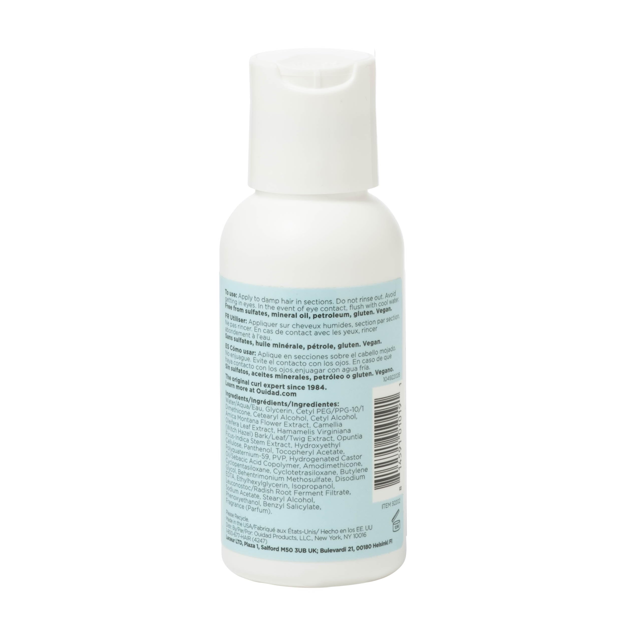Ouidad Moisture Lock Leave In Conditioner For Curly Hair - 2.5 Fl Oz, Hydrating Curl Conditioner & Hair Detangler 2-In-1 Moistur