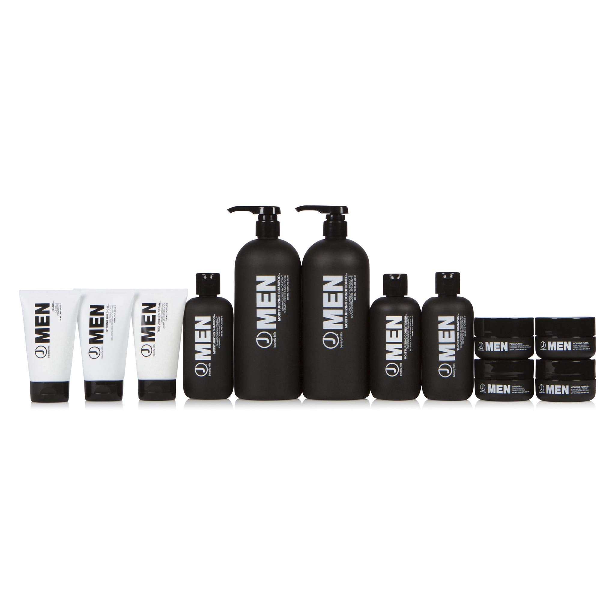 J Beverly Hills Men's Moisturizing Conditioner with Vitamin E Oil for Strength, 3 Oz