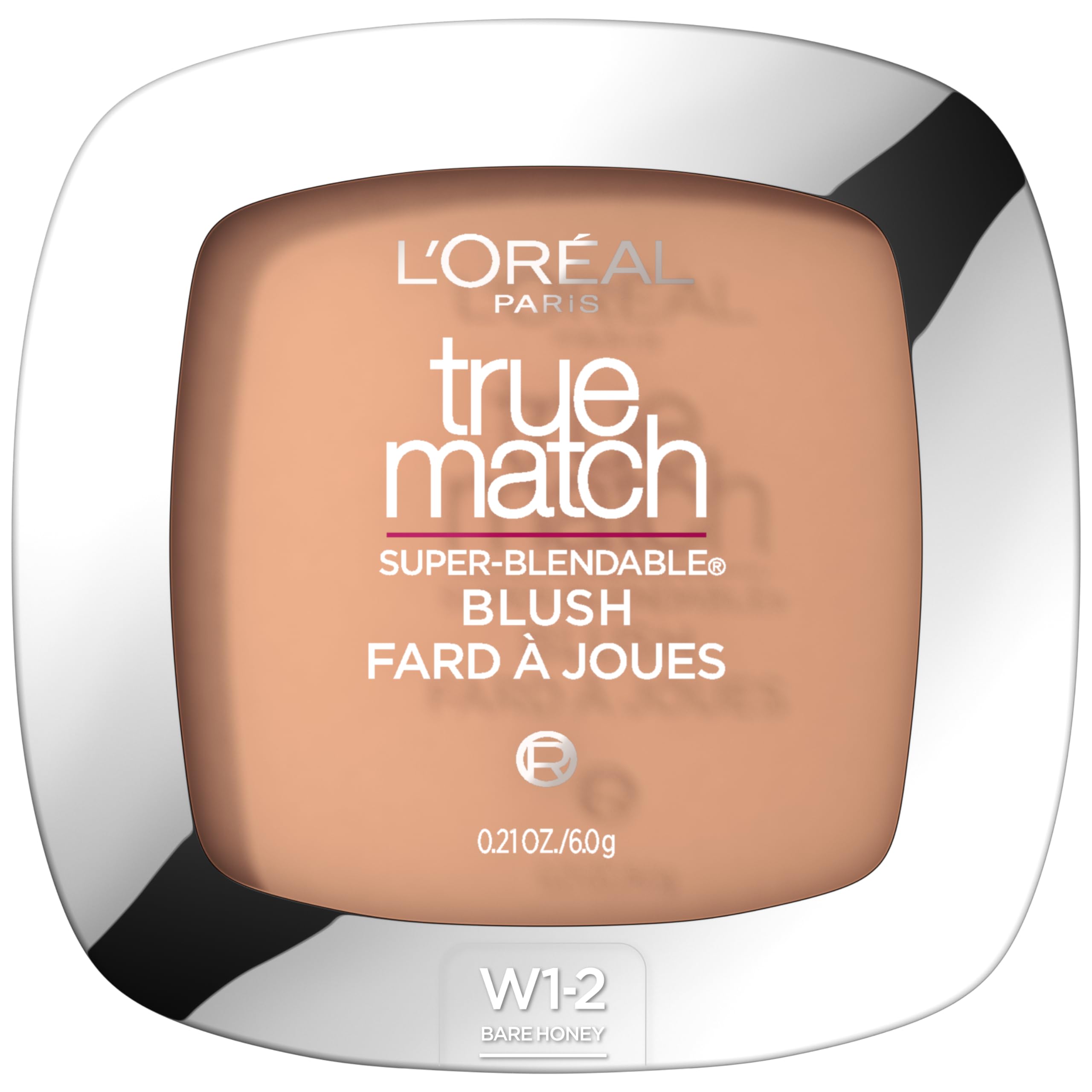 LOreal Paris True Match Super-Blendable Powder Blush, Bare Honey, 0.21 Oz (Packaging May Vary)