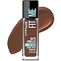 Maybelline Fit Me Matte + Poreless Liquid Oil-Free Foundation Makeup, Java, 1 Count (Packaging May Vary)