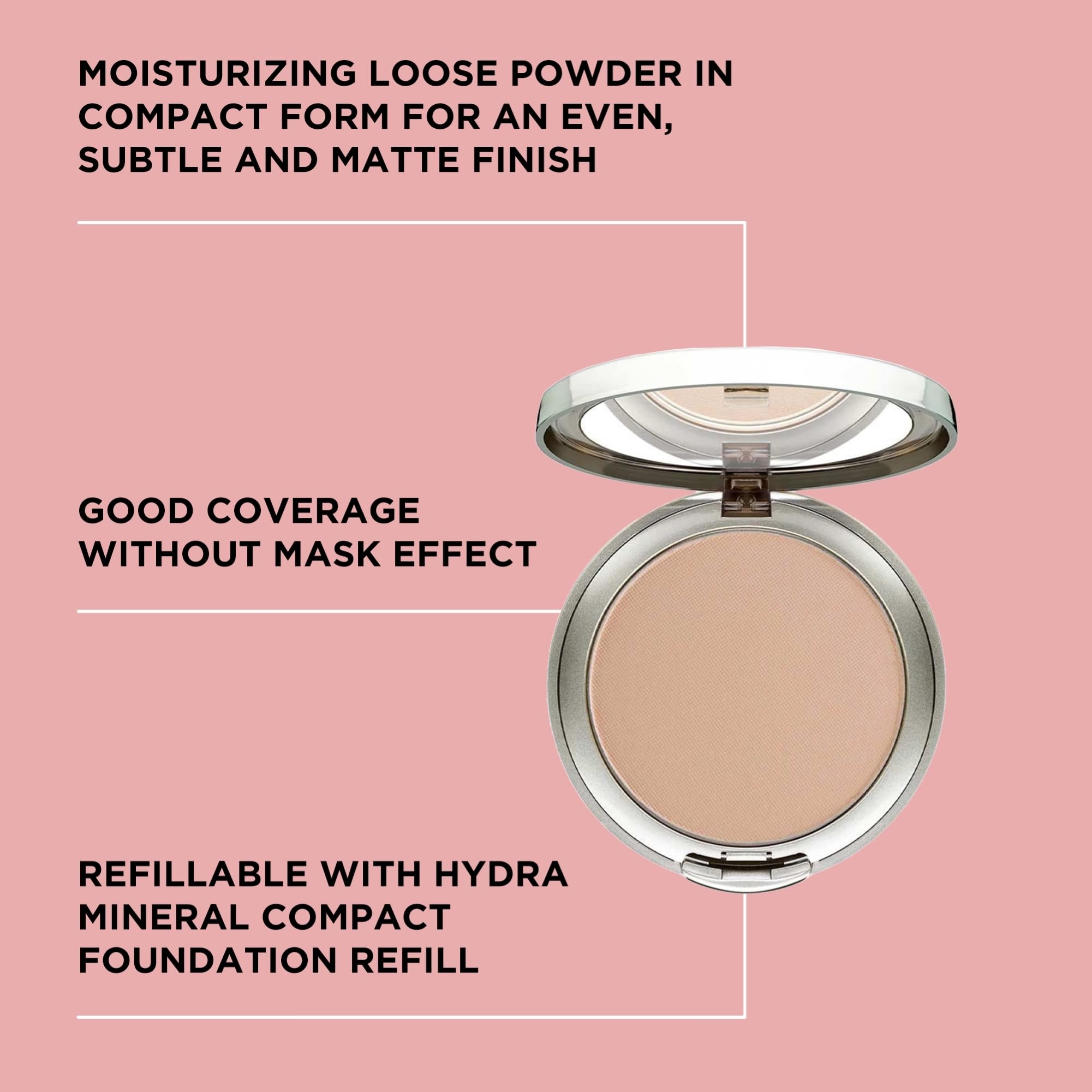 Artdeco Hydra Mineral Compact Foundation Refill - Medium Beige N65 - Refillable System For Hydra Mineral Compact Foundation - Go