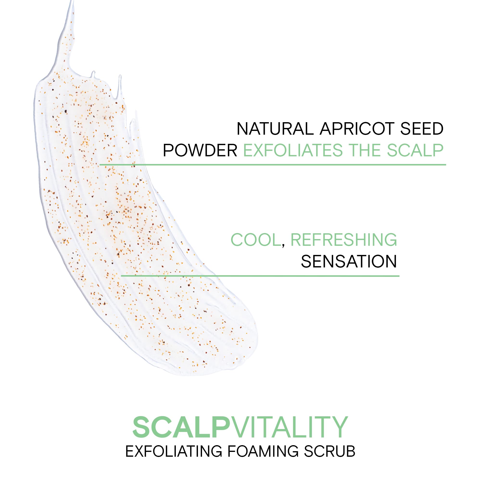 Joico Scalp Vitality Exfoliating Foaming Scrub | Supports A Healthy & Balanced Scalp | For Dry, Oily and Itchy Scalp | Removes E