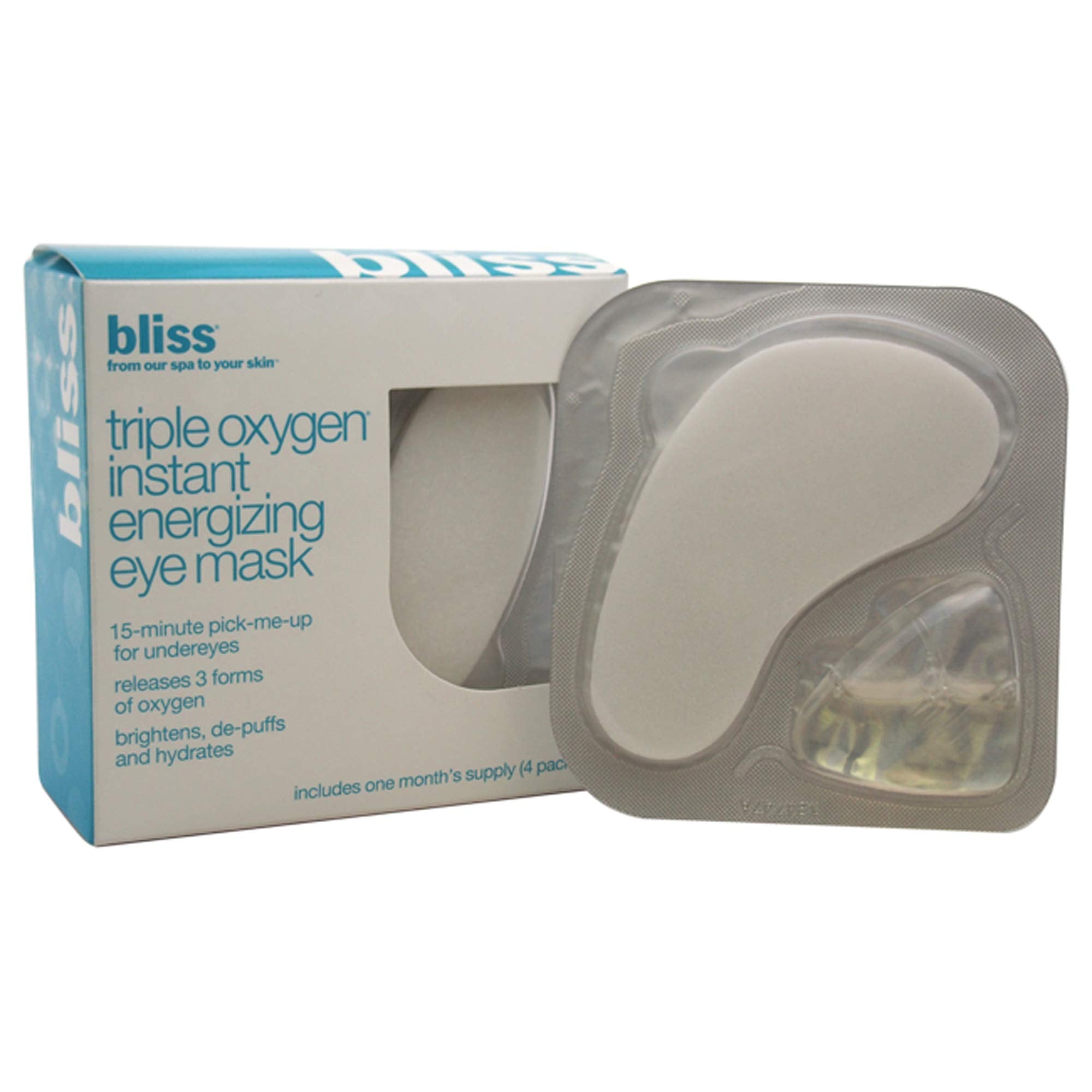 Bliss Triple Oxygen Instant Energizing Eye Mask Eye Mask Women 4 x 0.18 oz