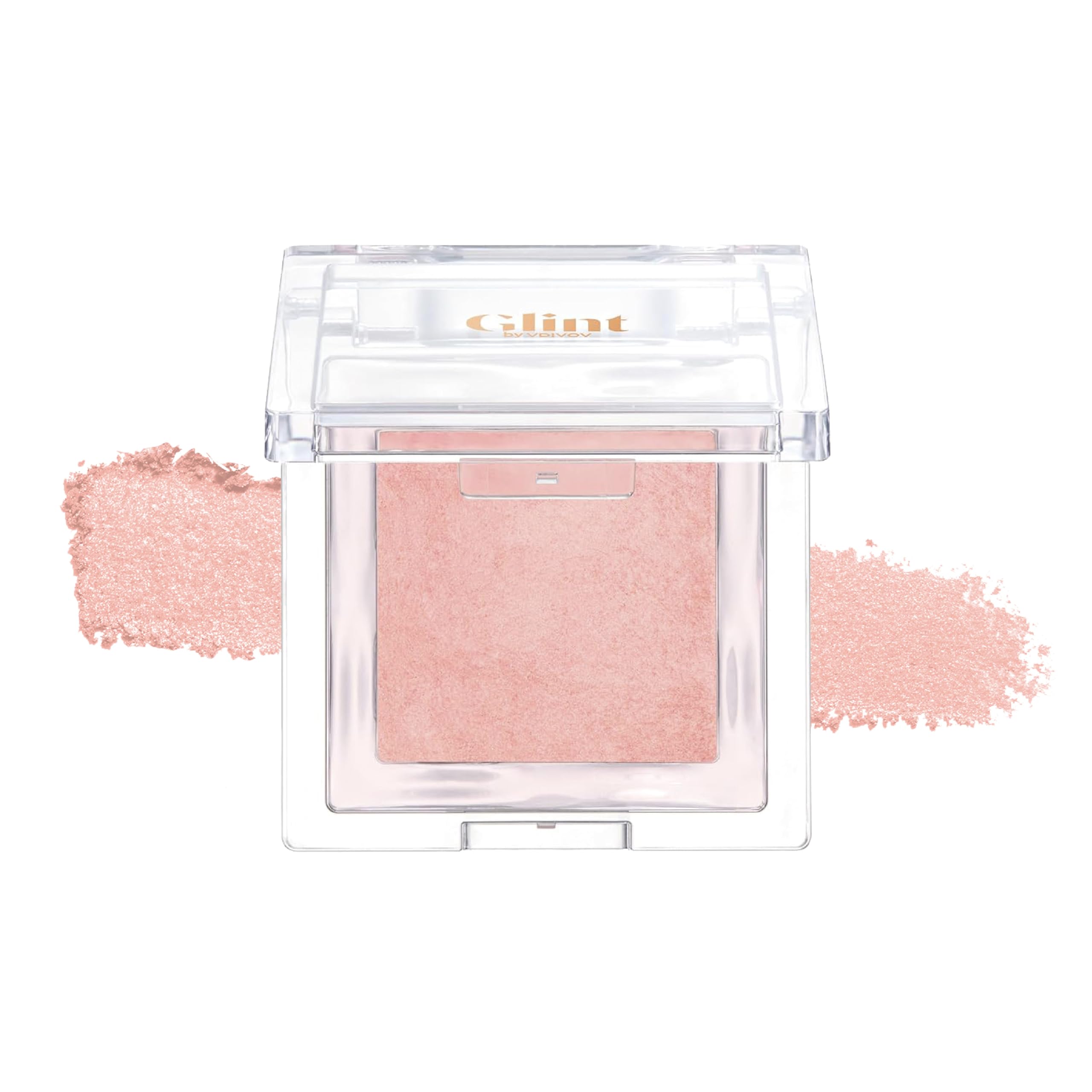 Glint Baked Blush (Melon Bite, 0.08oz) - Long-Lasting, All-Day Face Blush Powder for a Natural Look. Korean Skin Care, Korean Ma