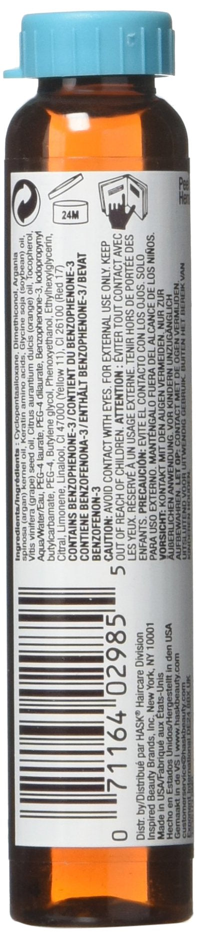 Hask Argan Oil Repairing Shine Hair Oil 5/8 oz (Pack of 12)
