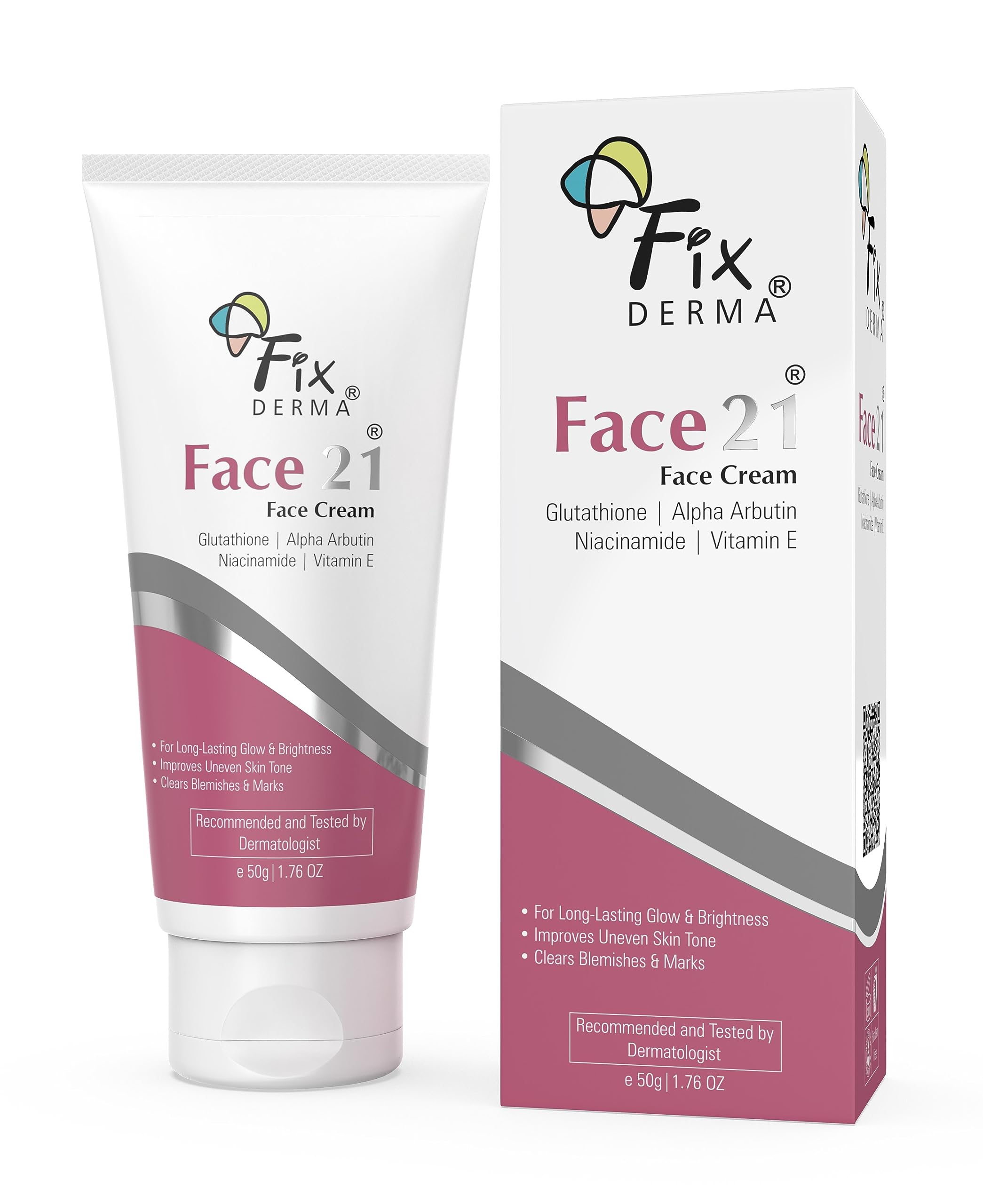 Fixderma 2% Niacinamide Face 21 Cream With Alpha Arbutin | Anti Ageing Cream For Women | Reduces Wrinkles And Fine Lines  50 Gm