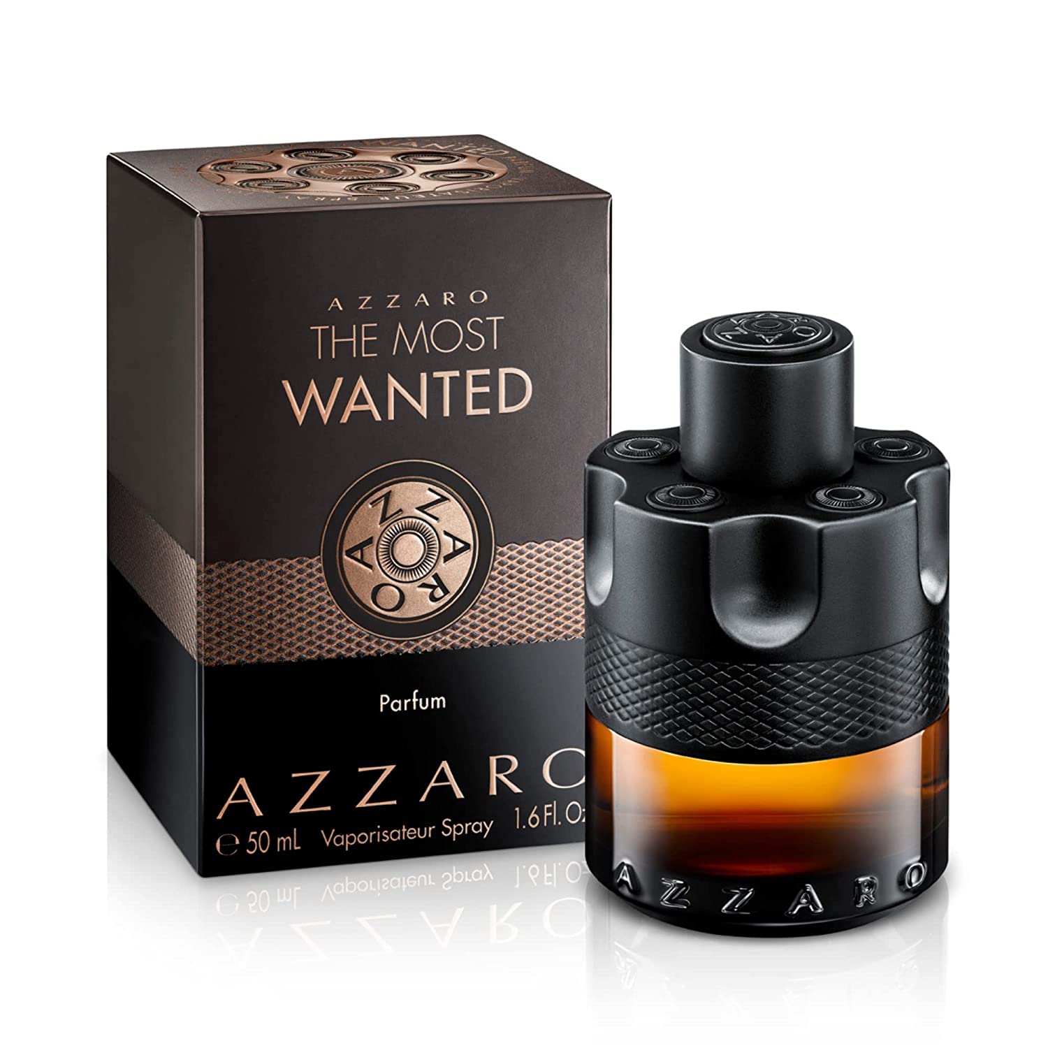 Azzaro The Most Wanted Parfum - Intense Mens Cologne - Spicy & Sensual Fragrance for Date - Lasting Wear - Irresistible Luxury P