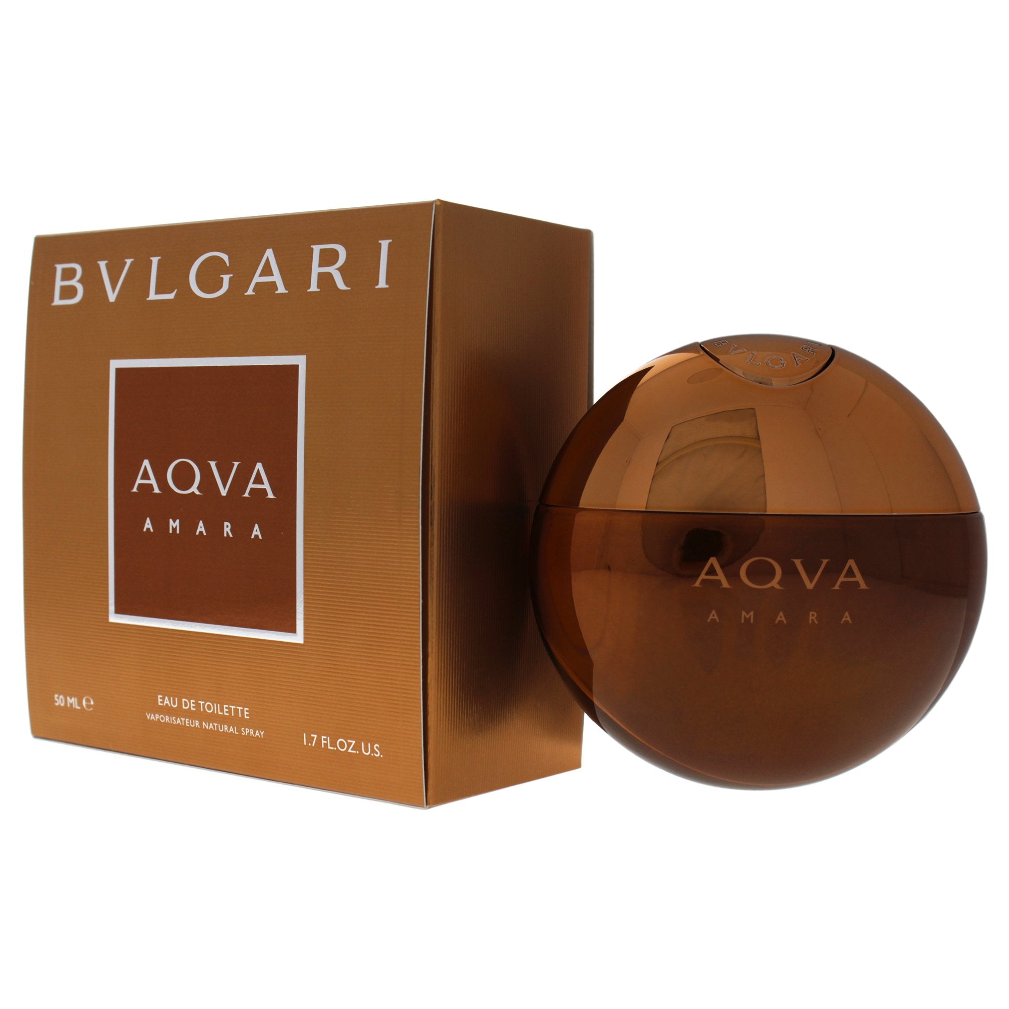 Bvlgari Aqva Amara Eau De Toilette Spray For Men, 1.7 Fluid Ounce