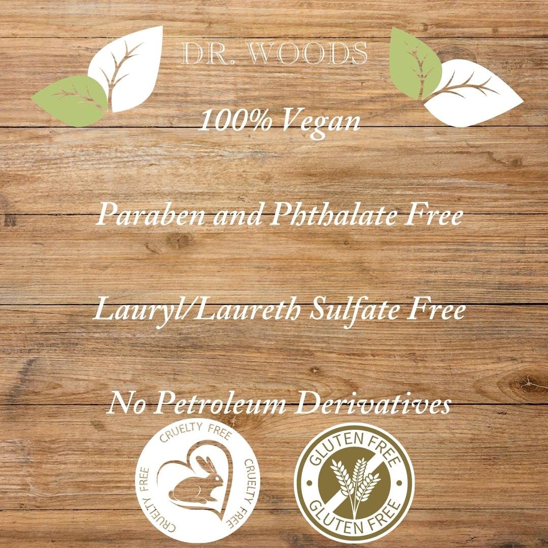 Dr. Woods Tea Tree Liquid Castile Soap - Castile Soap with Pure Tea Tree Oil, Body Wash for Men and Women, Contains Organic Shea