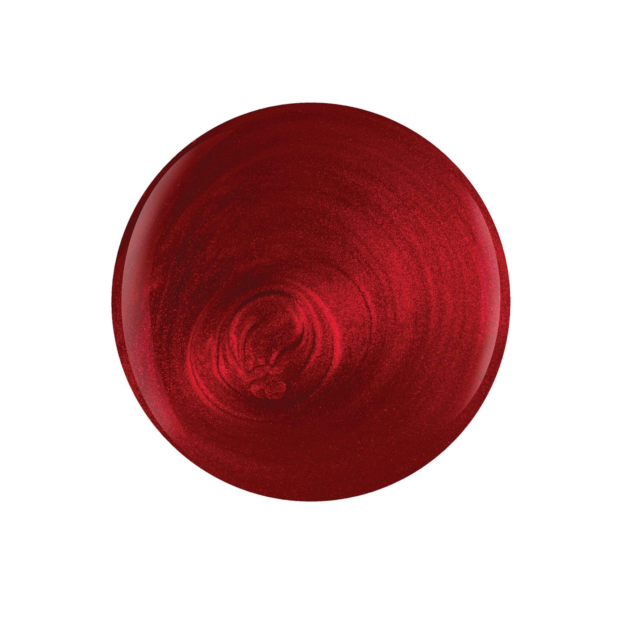 Morgan Taylor Nail Lacquer (Wonder Woman) Red Nail Polish, Finger Nail Polish, Long Lasting Nail Polish, Metallic Red Nail Lacqu