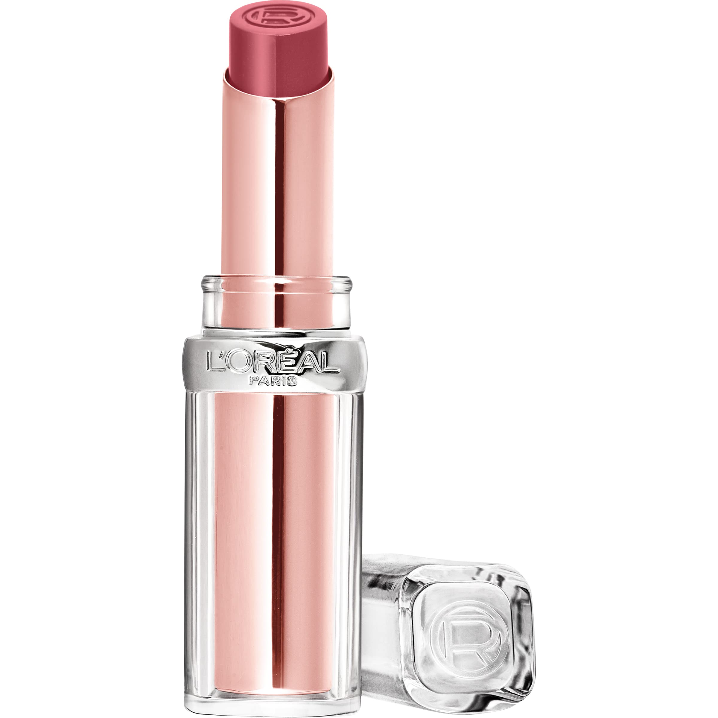 LOreal Paris Glow Paradise Hydrating Balm-in-Lipstick with Pomegranate Extract, Blush Fantasy, 0.1 Oz