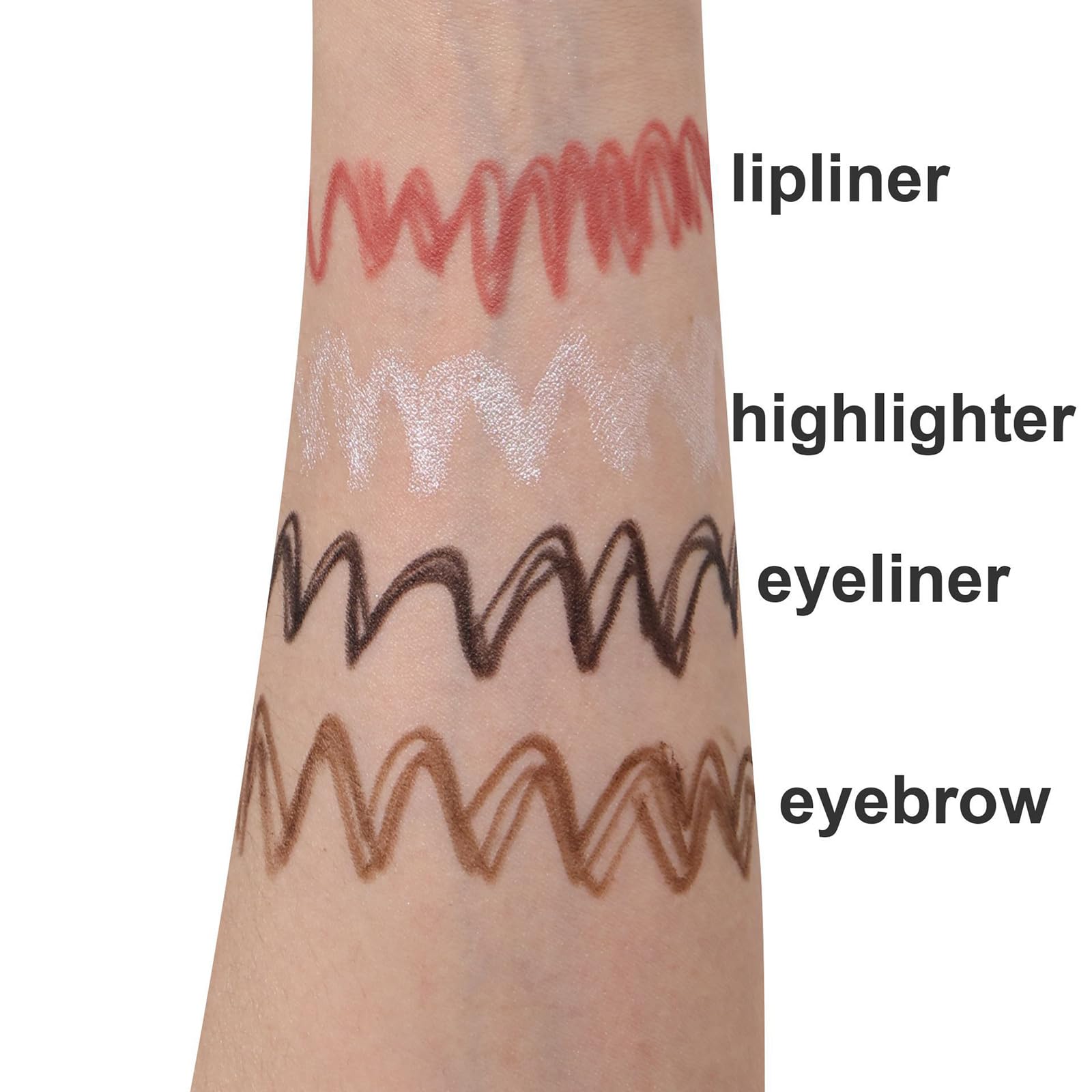 Fantasyday Magic 4 In 1 Makeup Pen - Pop Up Brow Contour, Highlighter, Concealer, Deeper, Sharper Eyebrow Pencil- Travel Makeup