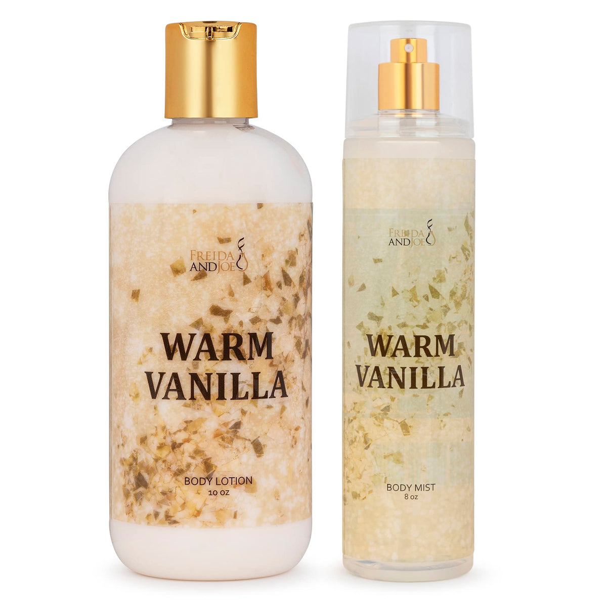 Home Spa Gift 10oz Deep Moisturizing Fragrance Body Lotion & 8 oz. Fine Fragrance Body Mist Set Luxury Self-Care Combo for Women