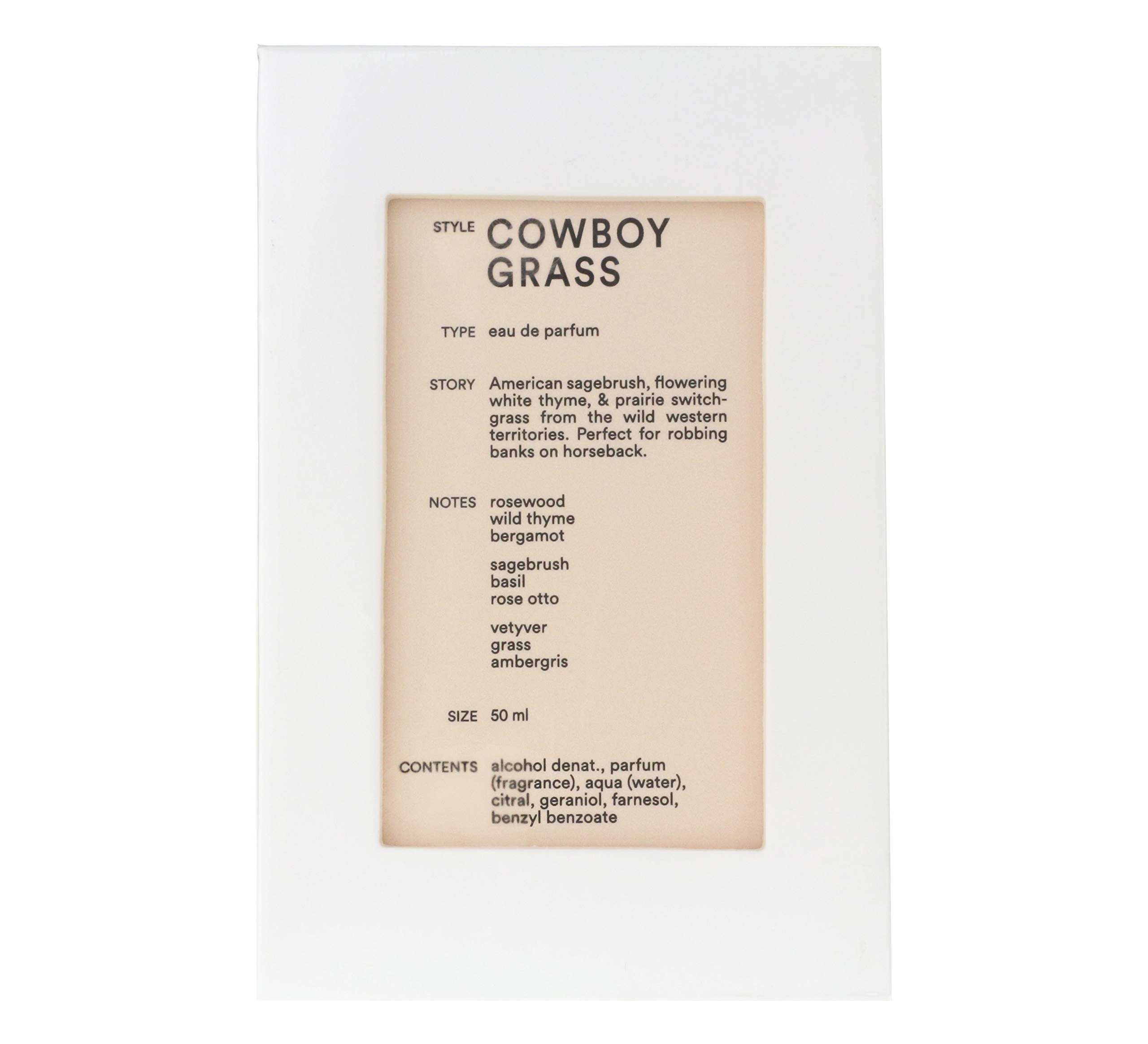 Cowboy Grass By D.S. & Durga, 1.7 Oz Eau De Parfum Spray For Men