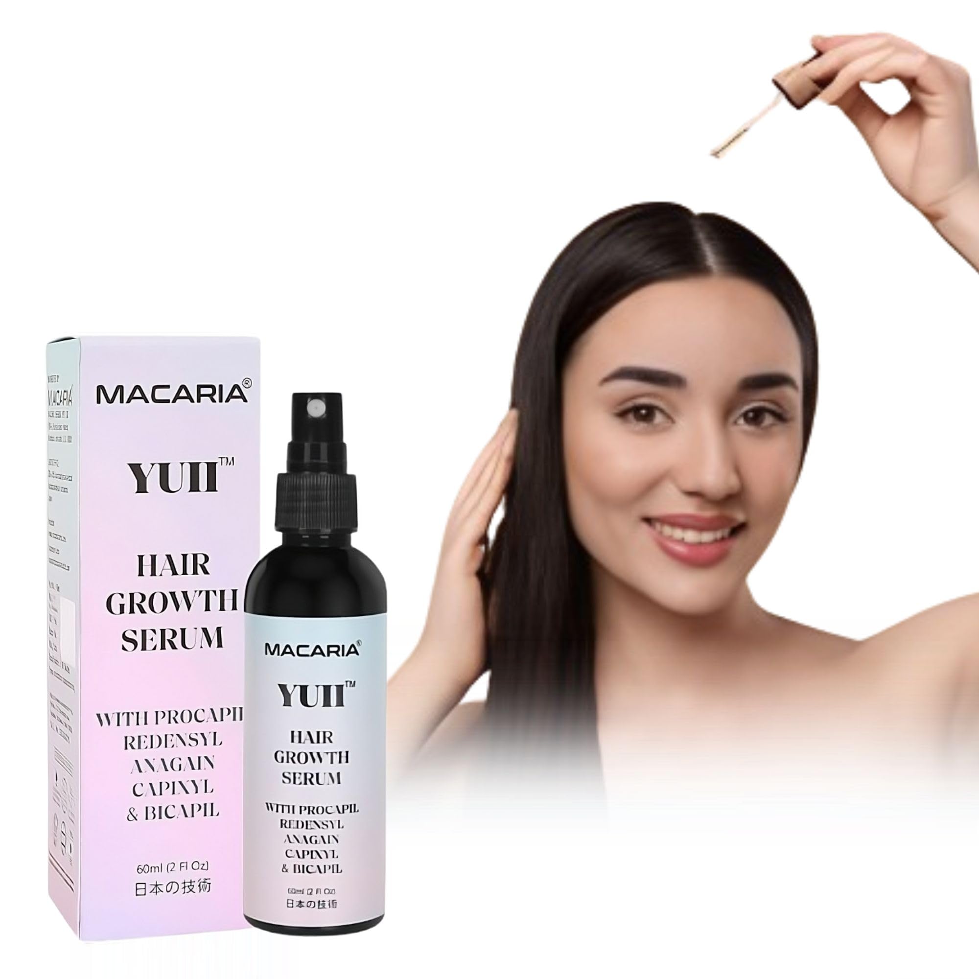 MACARIA Yuii Redensyl capixyl procapil Hair Growth Serum for women