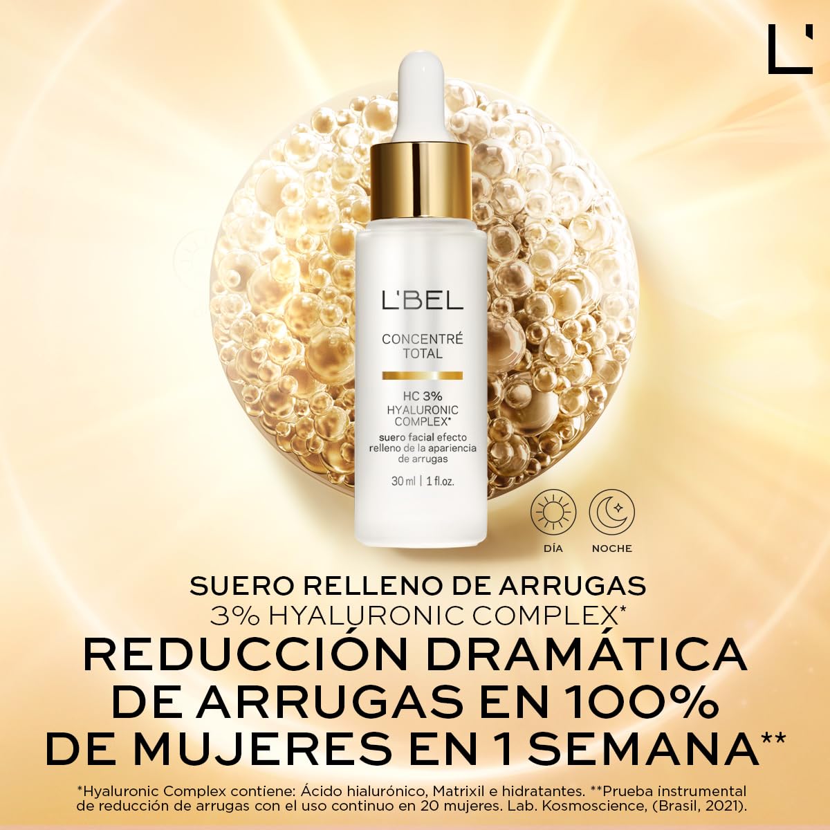 L'Bel - Concentr   Total Hyaluronic Complex Anti-Wrinkle Facial Serum 30Ml