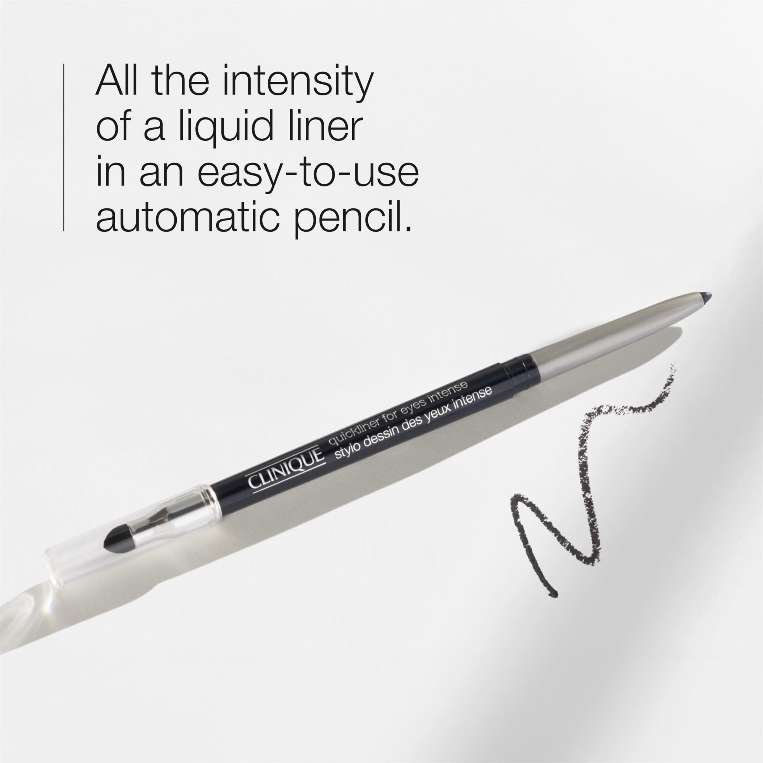 Clinique Quickliner For Eyes Intense, Intense Black