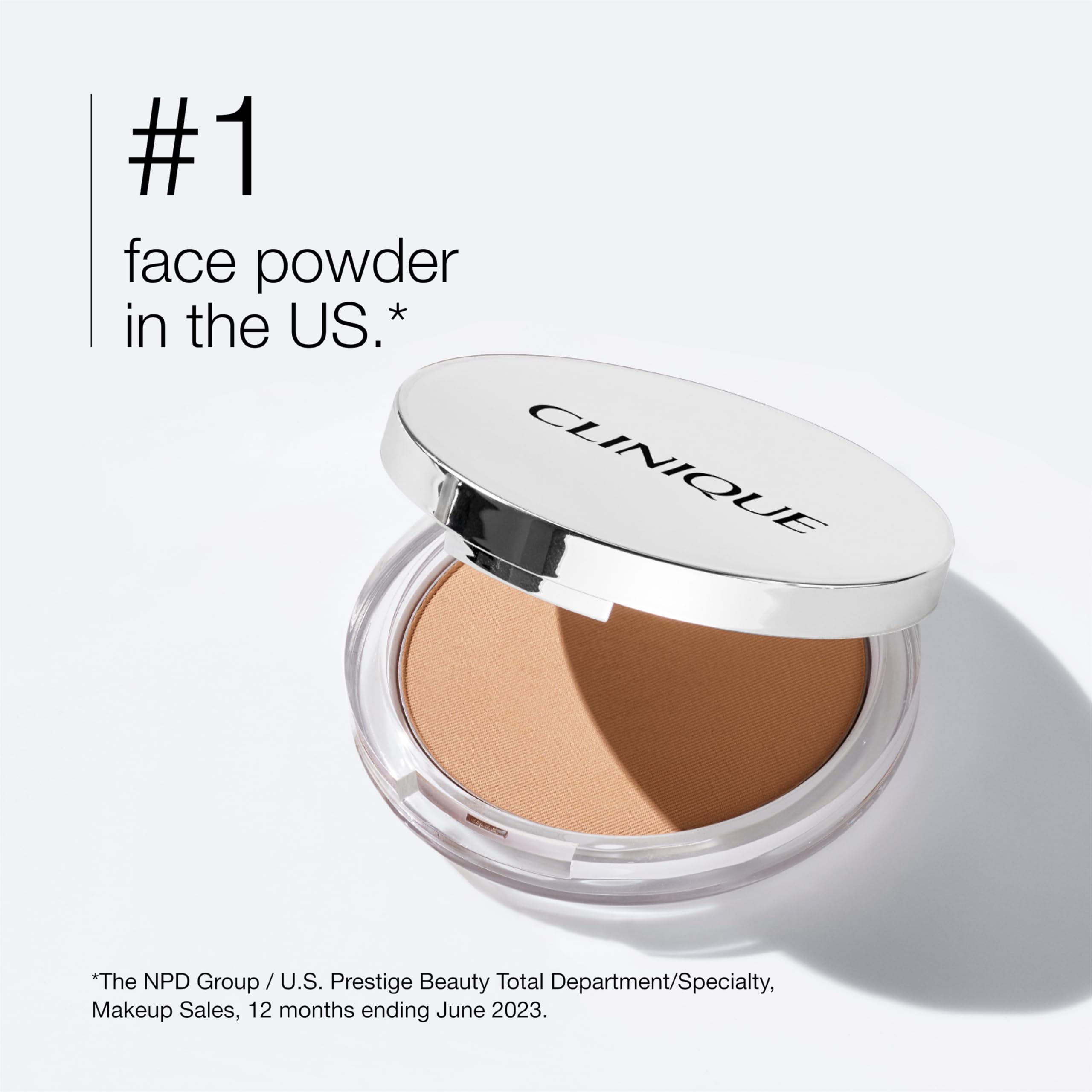 Clinique Stay-Matte Sheer Pressed Powder For Oily Skin Types |Matte Finish + Minimizes Shine, Stay Neutral