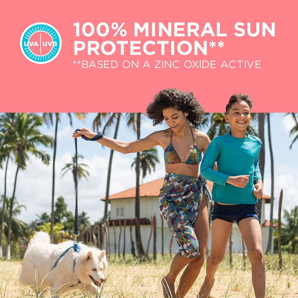 Coppertone Kids Roll On Sunscreen Lotion SPF 50, Tear Free Kids Sunscreen with Blue Color and Zinc Oxide Sun Protection, 2.5 Fl