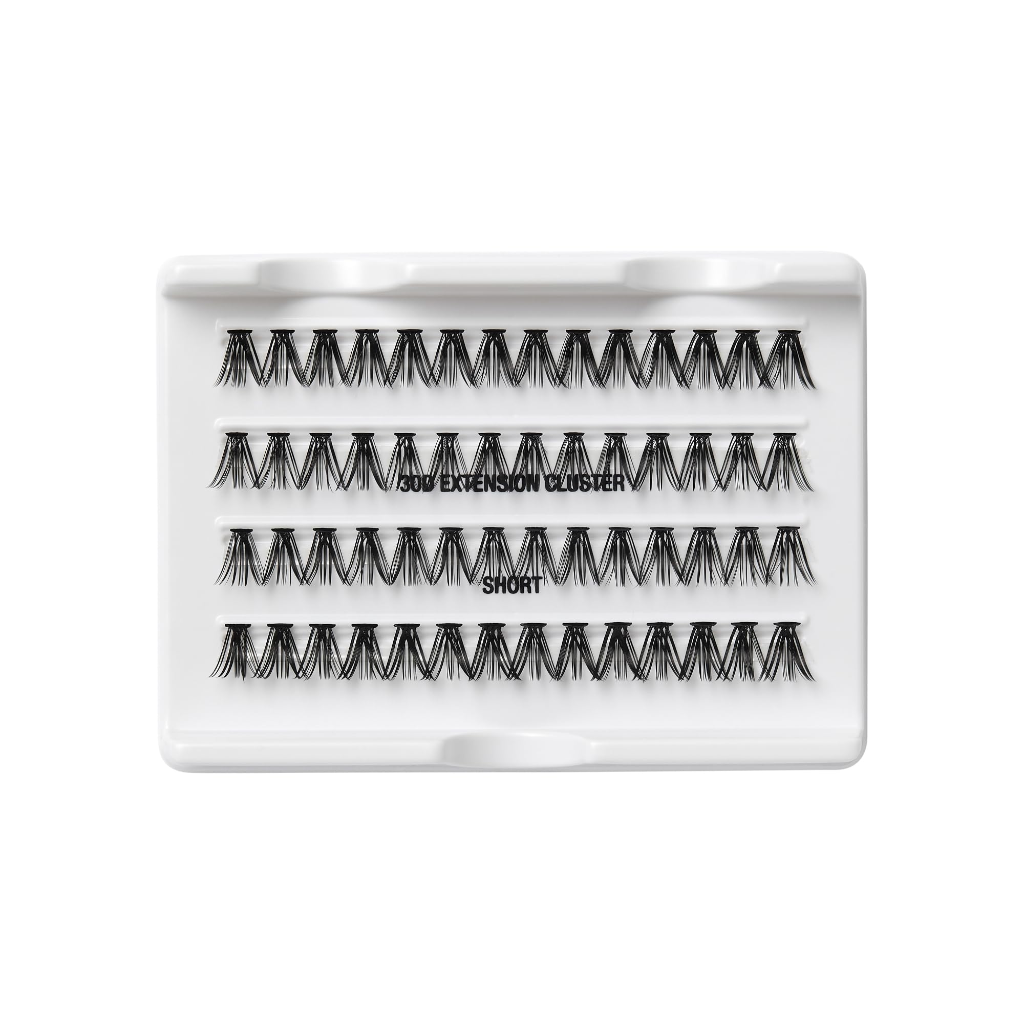 I-Envy 30D Extension Cluster Individual Lashes, Easy To Apply, Flat Tapered-End Root, Pre-Fanned Volume Lashes, J Curl With Soft