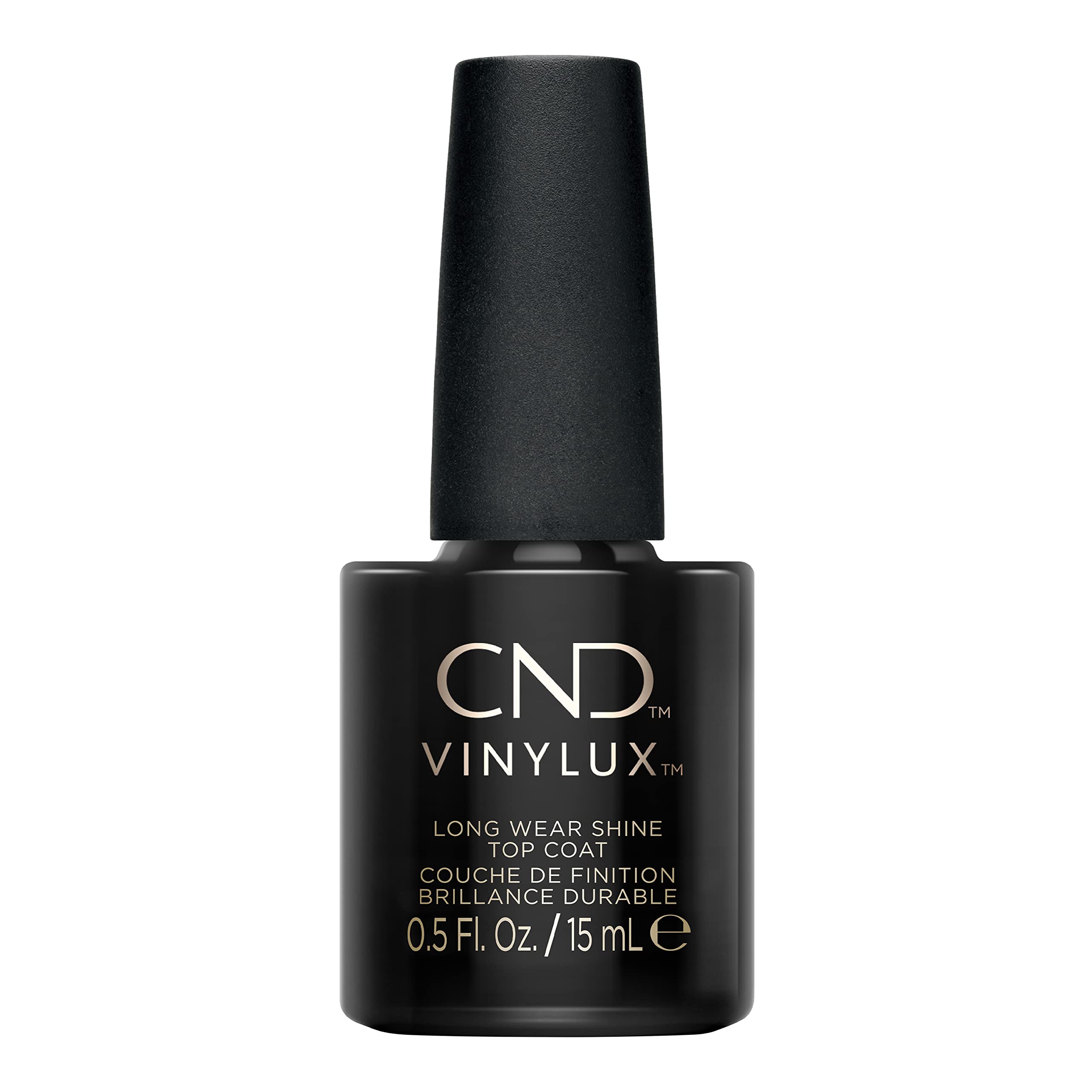 Top Coat Longwear Nail Polish by CND, Gel-like Shine & Chip Resistant, High Gloss, 0.5 Fl Oz