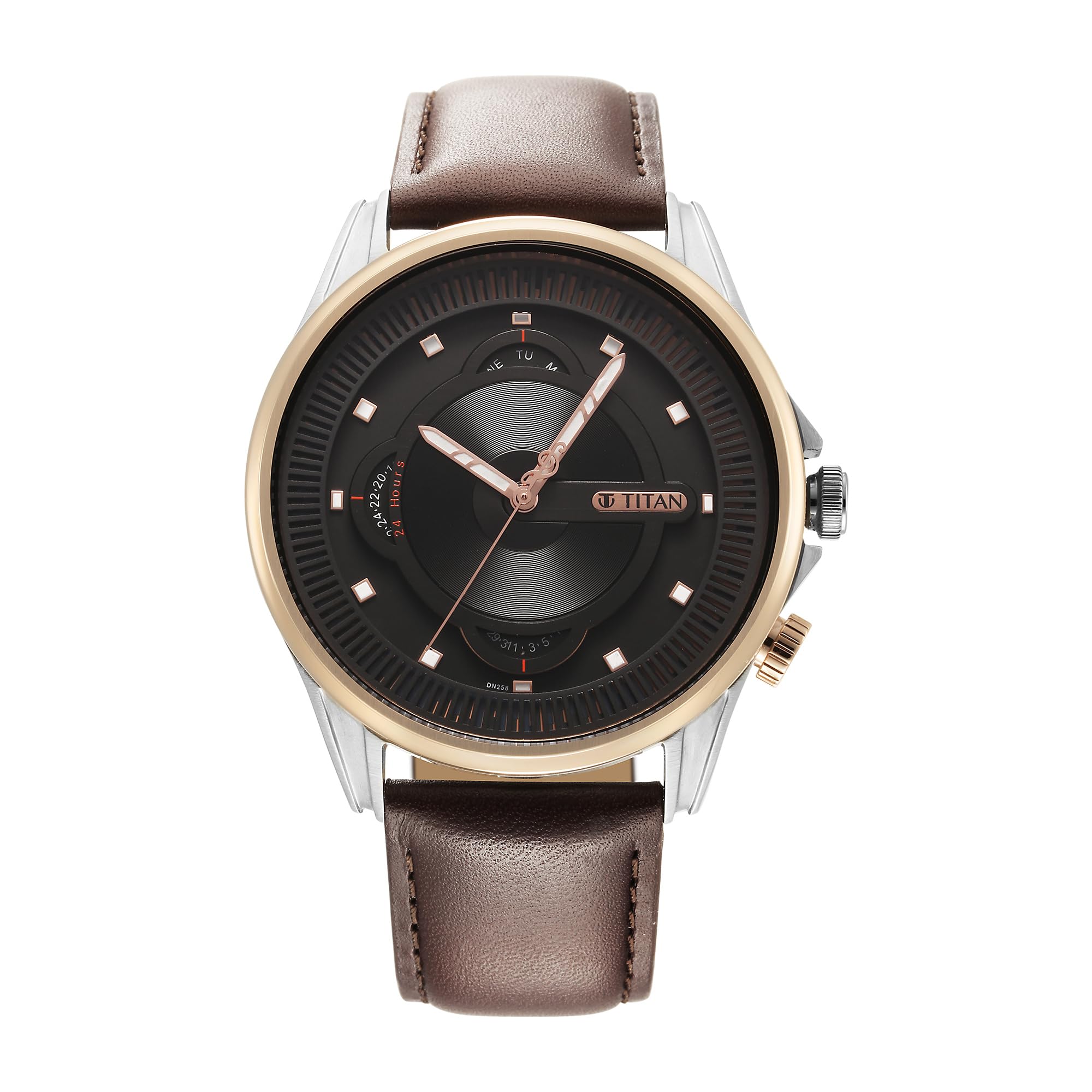Titan Techno Beat MenS Analog Watch  1830Kl03