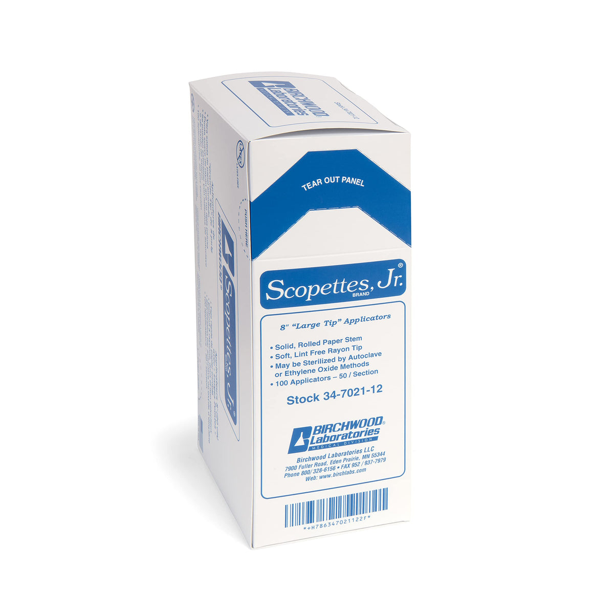 Scopettes Jr. 8'' Large Tip Applicator Swabs 100/Bx – Feelforever21
