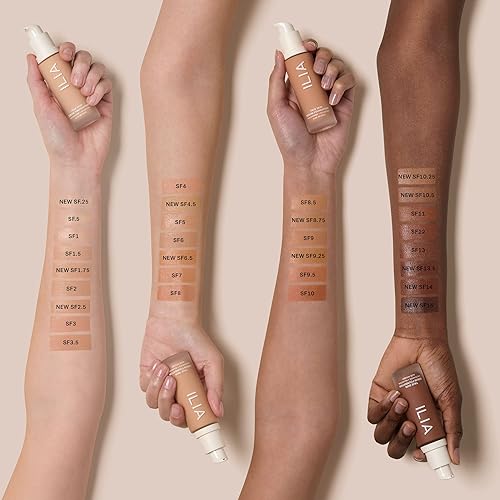 ILIA - True Skin Serum Foundation  cruelty-Free, Vegan, clean Beauty (Mallorca SF15)