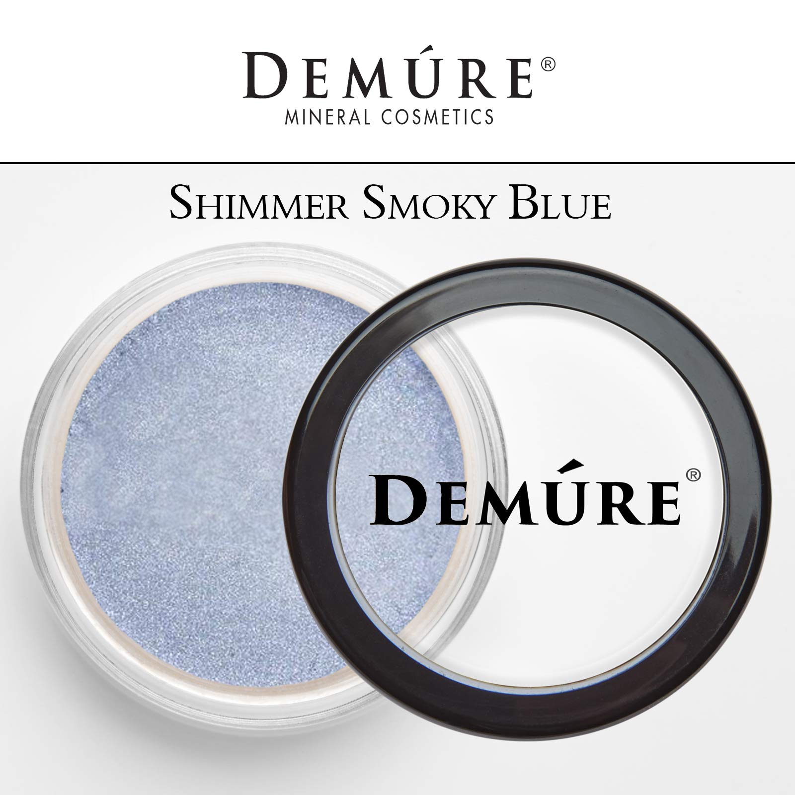 Mineral Make Up (Smoky Blue) Eye Shadow, Shimmer Eyeshadow, Loose Powder, Glitter Eyeshadow, Organic Makeup, Eye Makeup, Natural