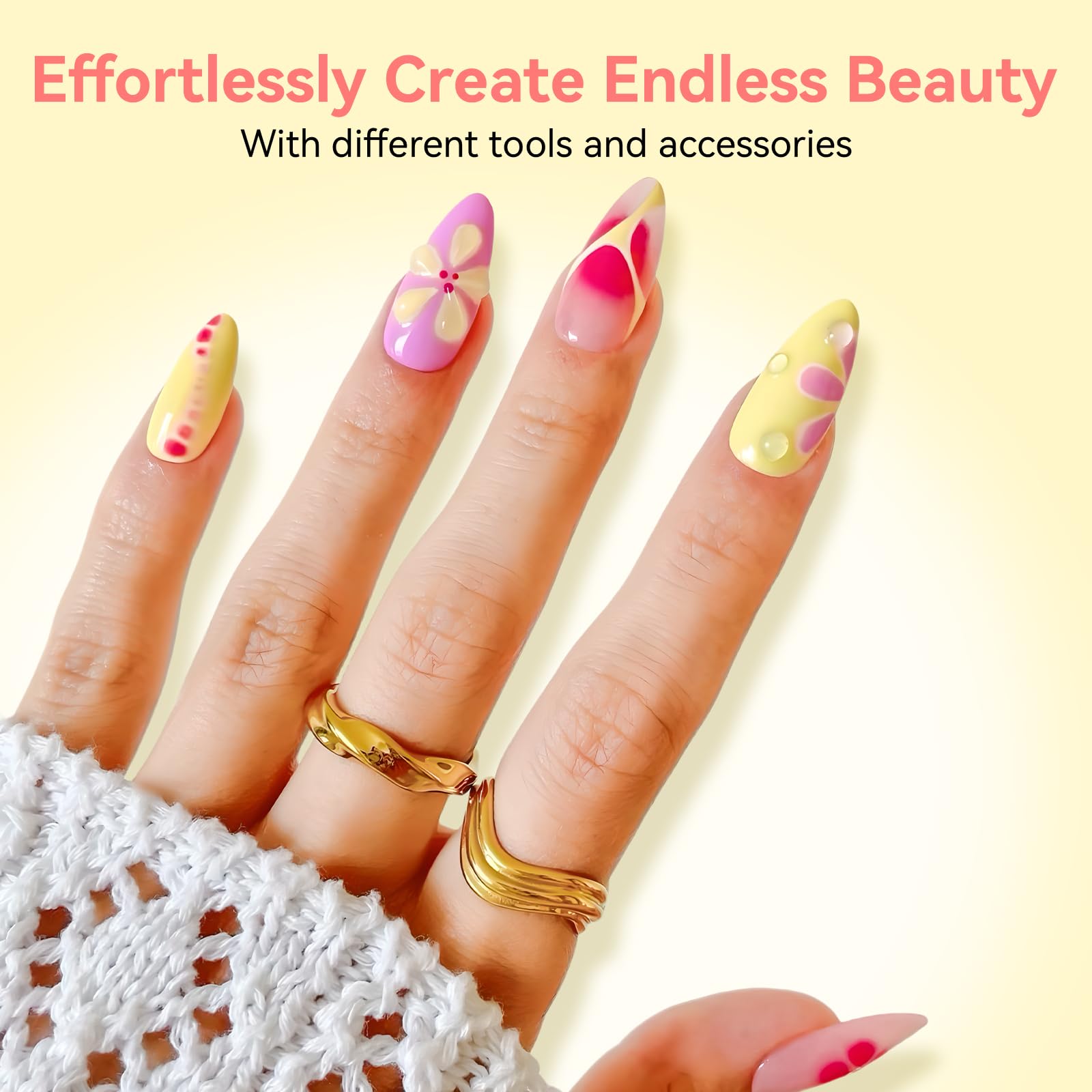 Makartt Clear Blooming Gel 15Ml Uv Led Soak Off Nail Art Polish For Spreading Effect Marble Nail Polish Gel Paint Nail Designs F