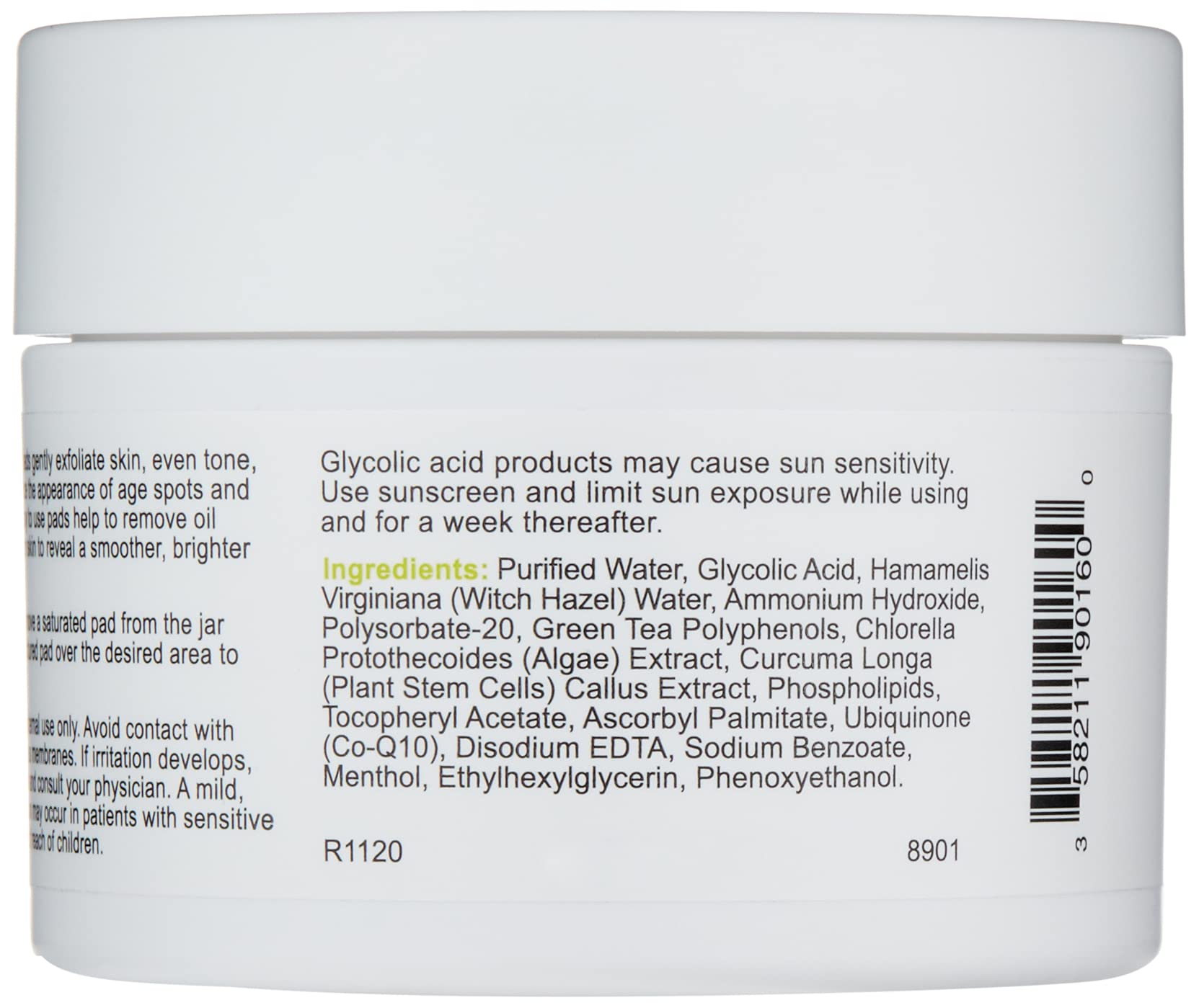 Replenix - Glycolix Elite Glycolic Acid Resurfacing Peel Pads - Medical Grade Brightening And Exfoliating Treatment, Travel Frie