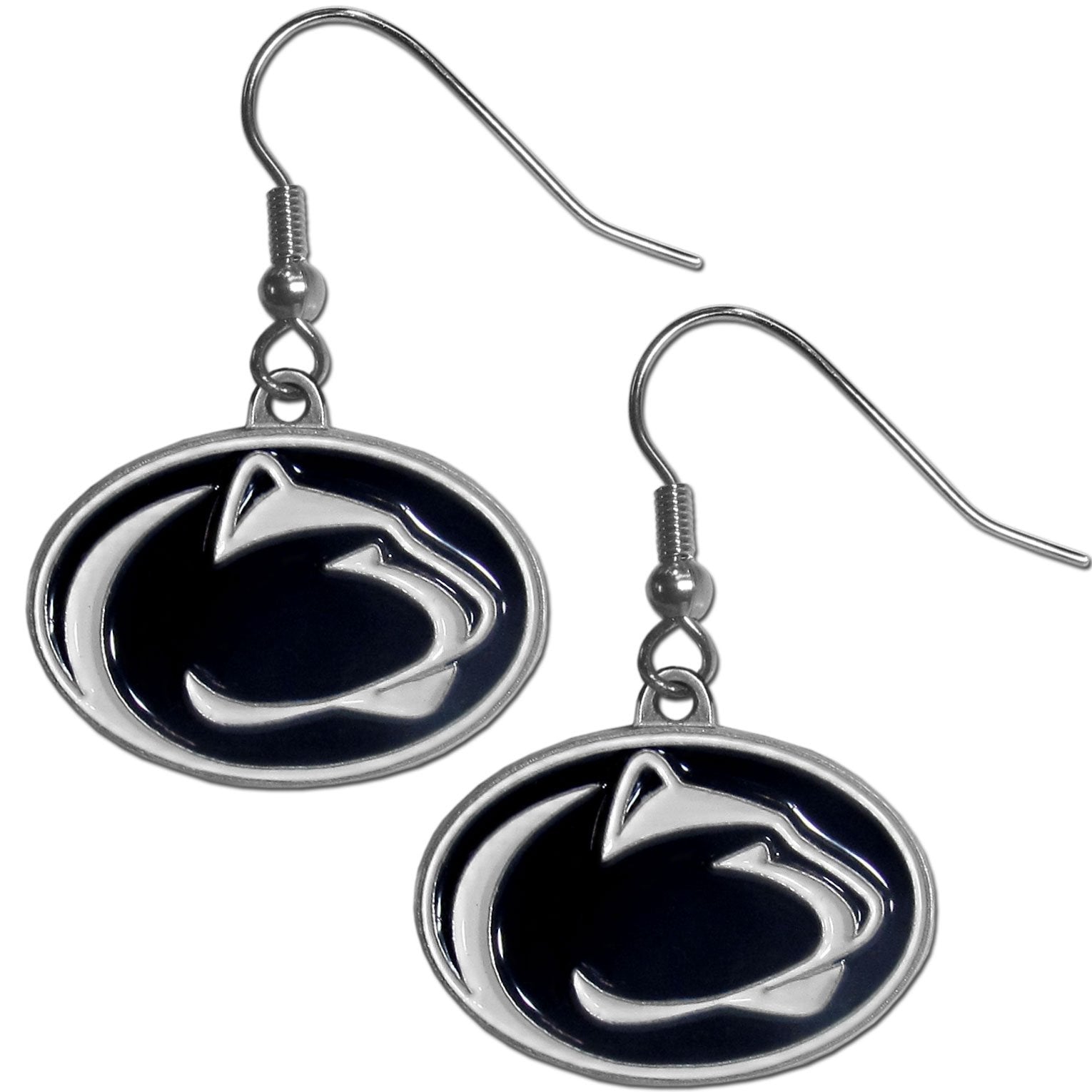 NCAA Siskiyou Sports Womens Penn State Nittany Lions Dangle Earrings One Size Team Color
