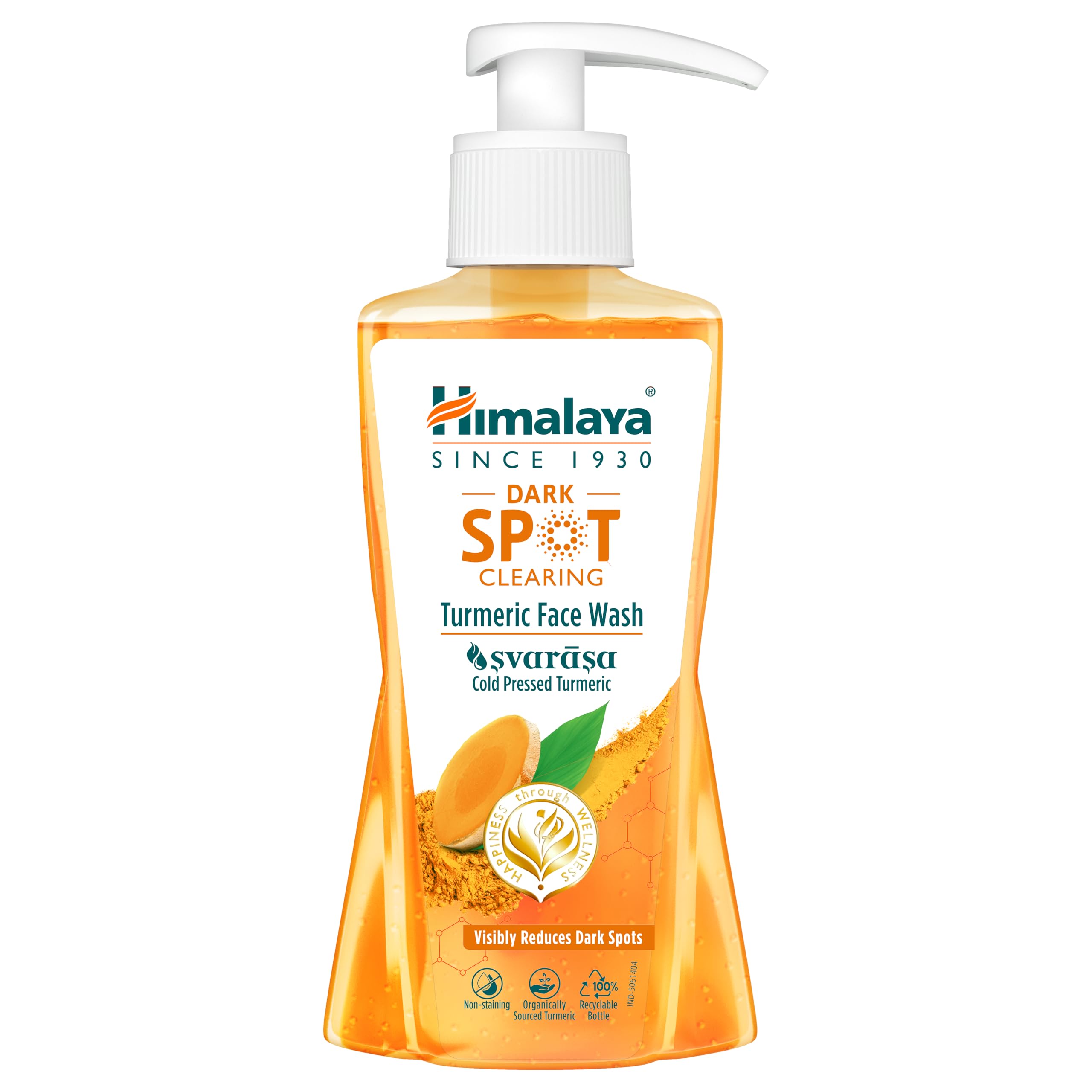 Himalaya Dark Spot Clearing Turmeric Face Wash| Reduce Dark Spots In 7 Days | Organically Sourced & Cold-Pressed Turmeric 200Ml