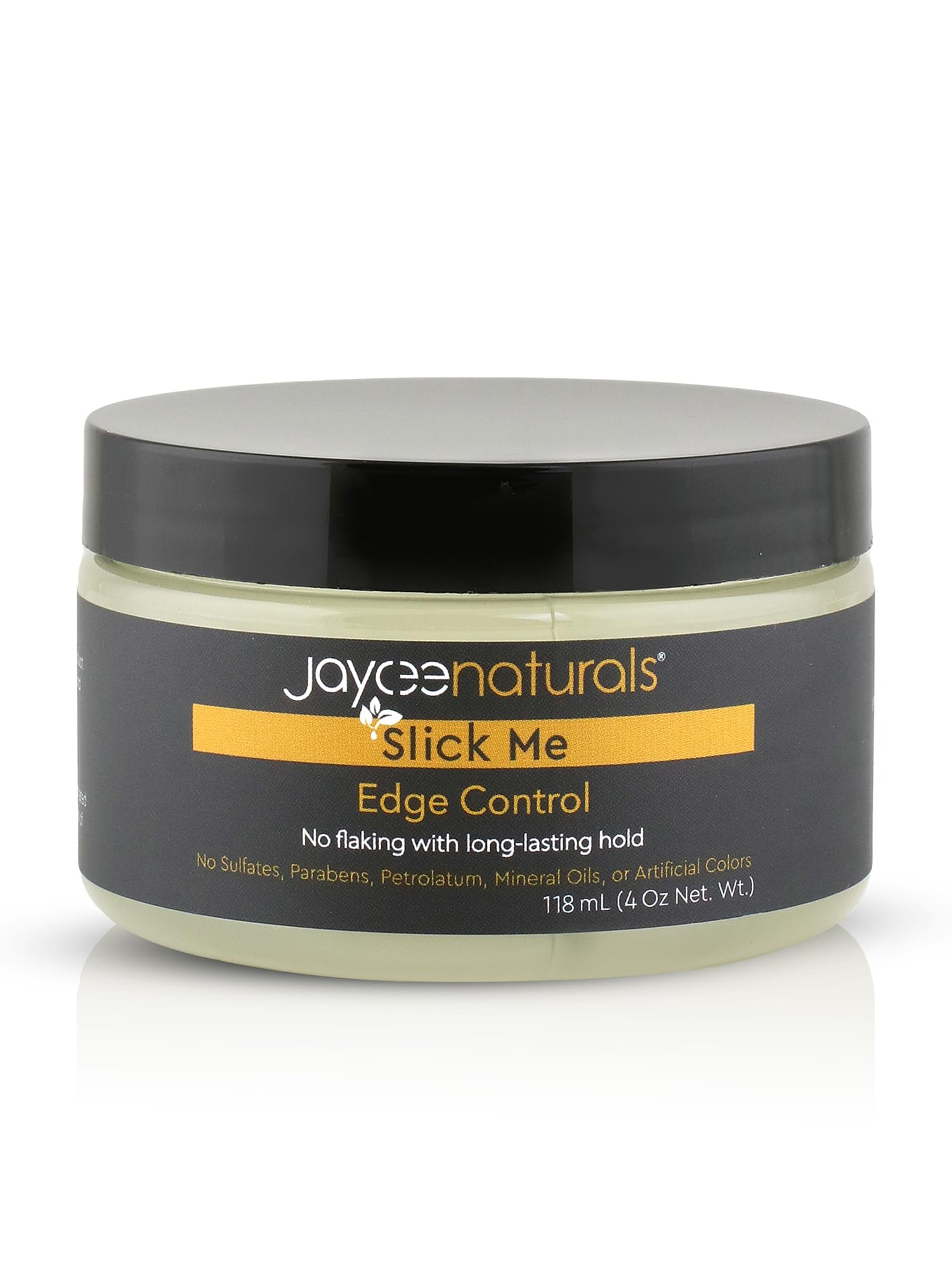 Jaycee Naturals Slick Me Strong Hold Edge Control for Textured Hair, 4 oz