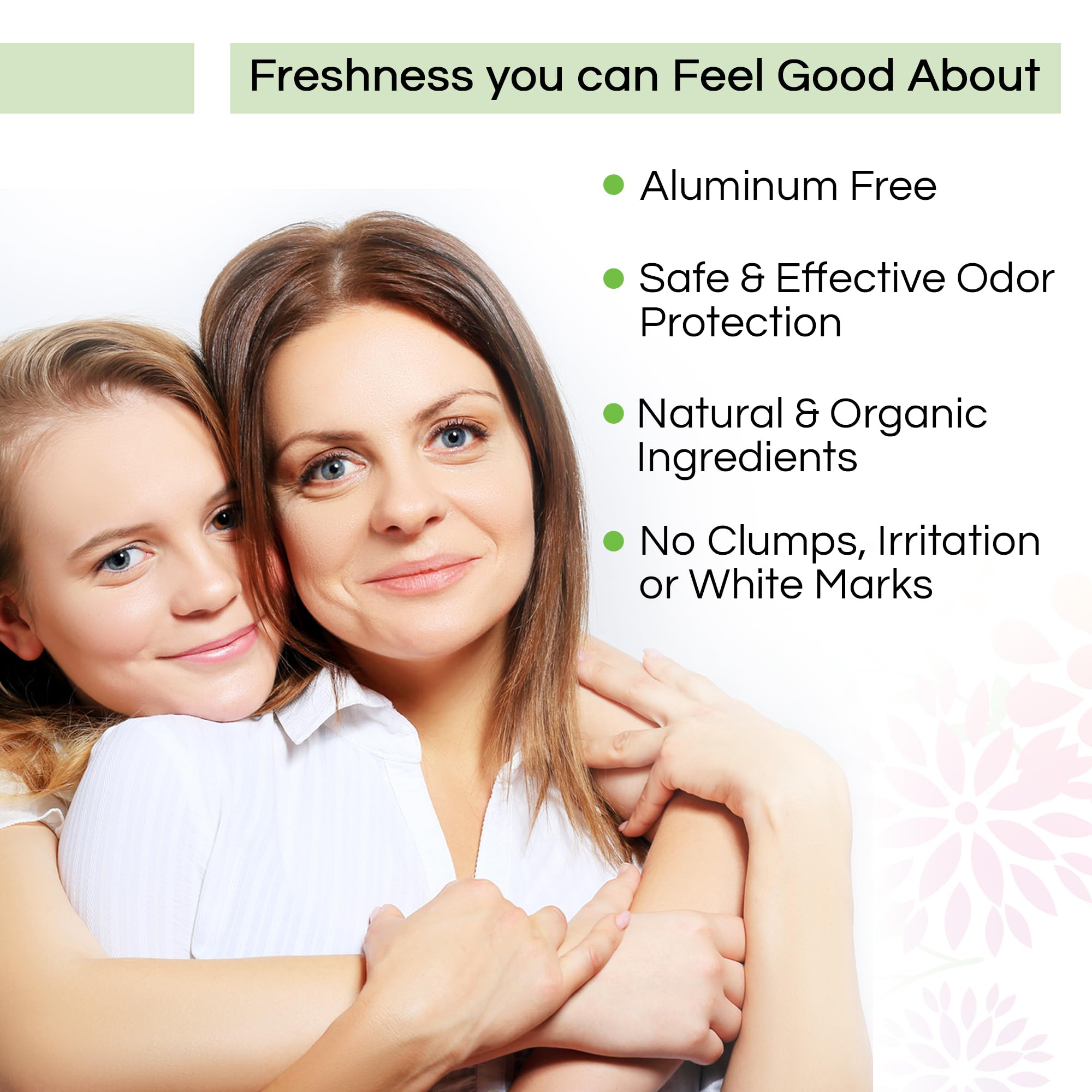 Good for You Girls Aluminum-Free, Natural & Vegan Deodorant for Kids, Preteens, Teens, Safe & Effective Odor Protection, Clear R