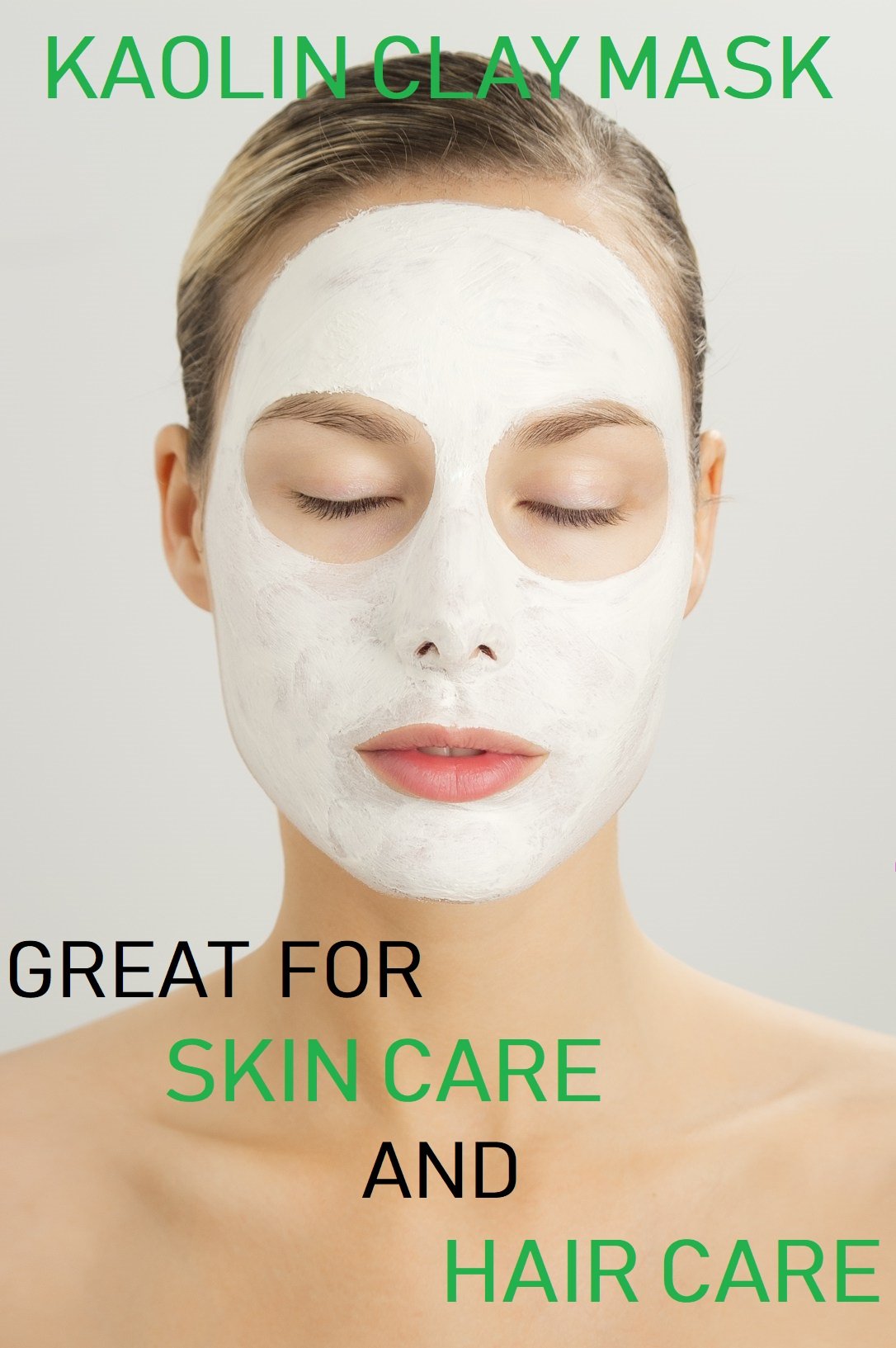 Relaxcation KAOLIN CLAY POWDER - 100% Natural and Pure White Kaolin Clay (China Clay) Cosmetic Grade, Great For Sensitive Skin,