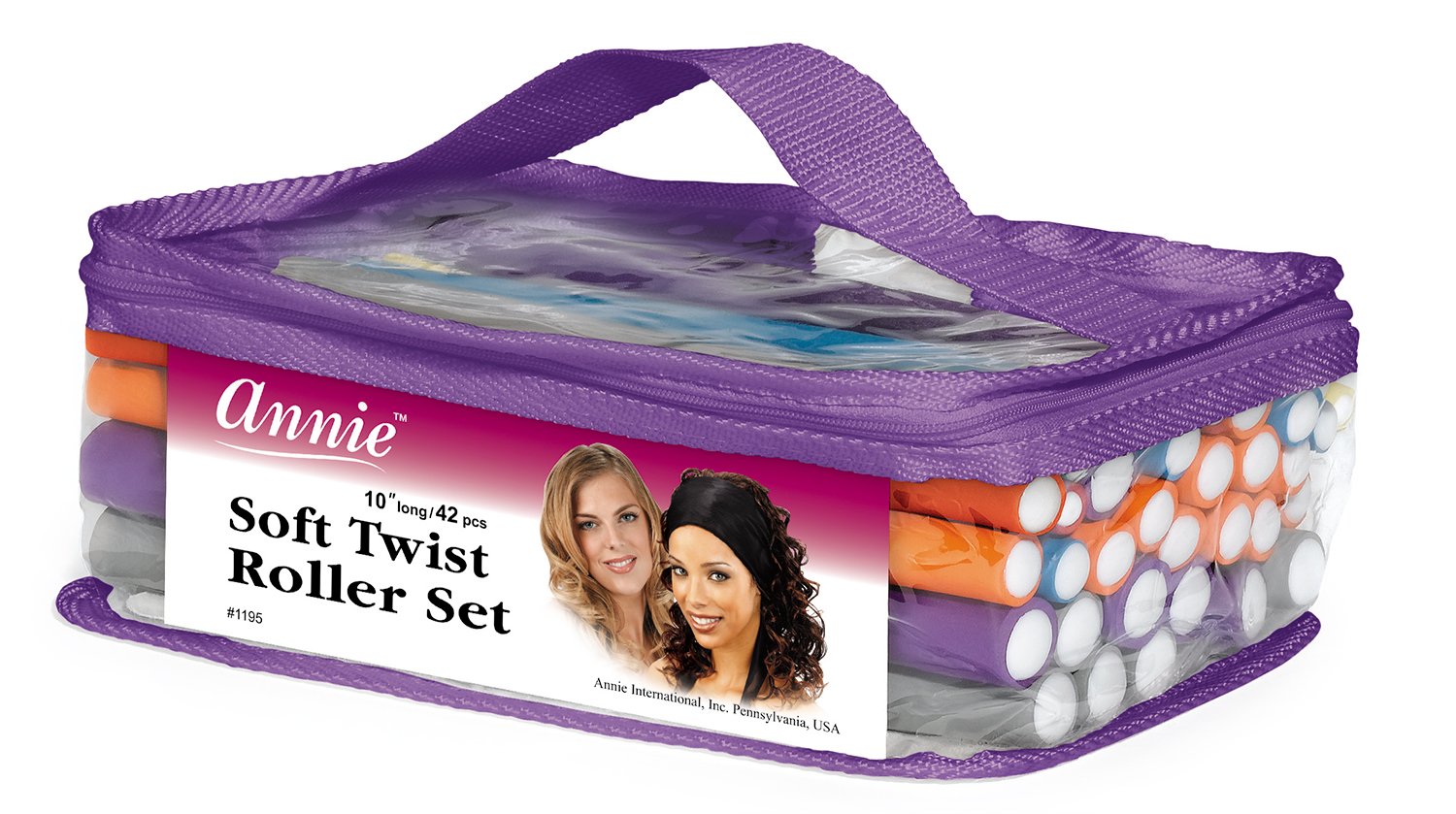 Annie Soft Twist Roller Set, 42 Count
