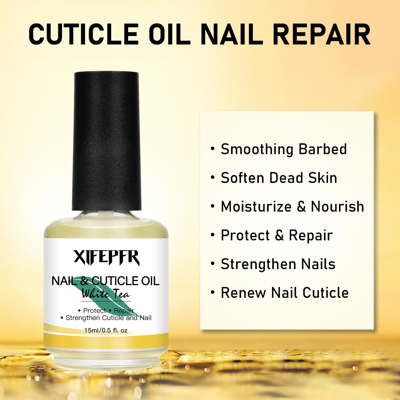 Xifepfr Gel Nail Polish Remover, Gel Polish Remover For Nails With Cuticle Oil And Latex Tape, Gel Nail Remover, Removedor De Es