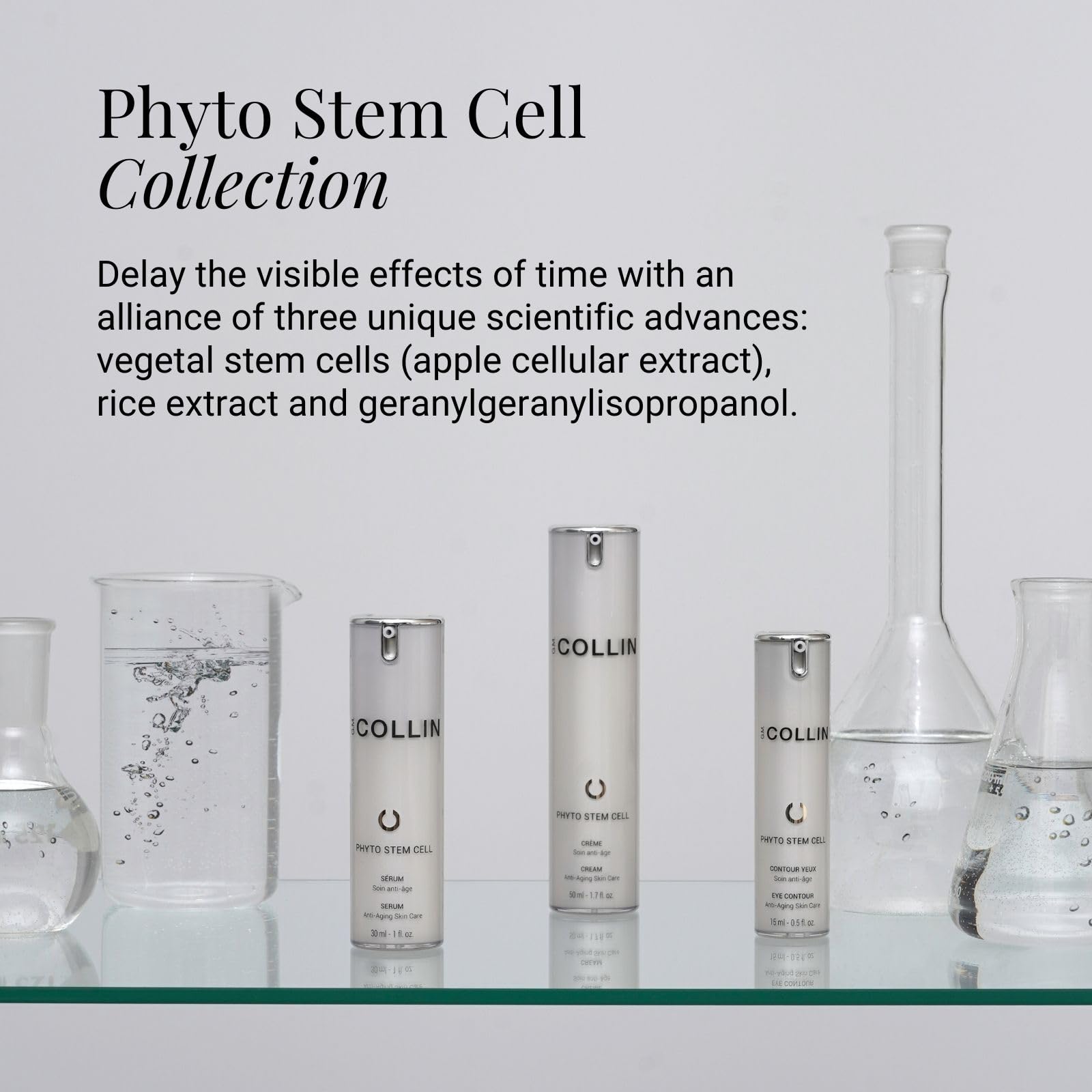 G.M. COLLIN Phyto Stem Cell Mask | Hydrating Facial Mask for Anti-Aging and Moisturization with Ceramide