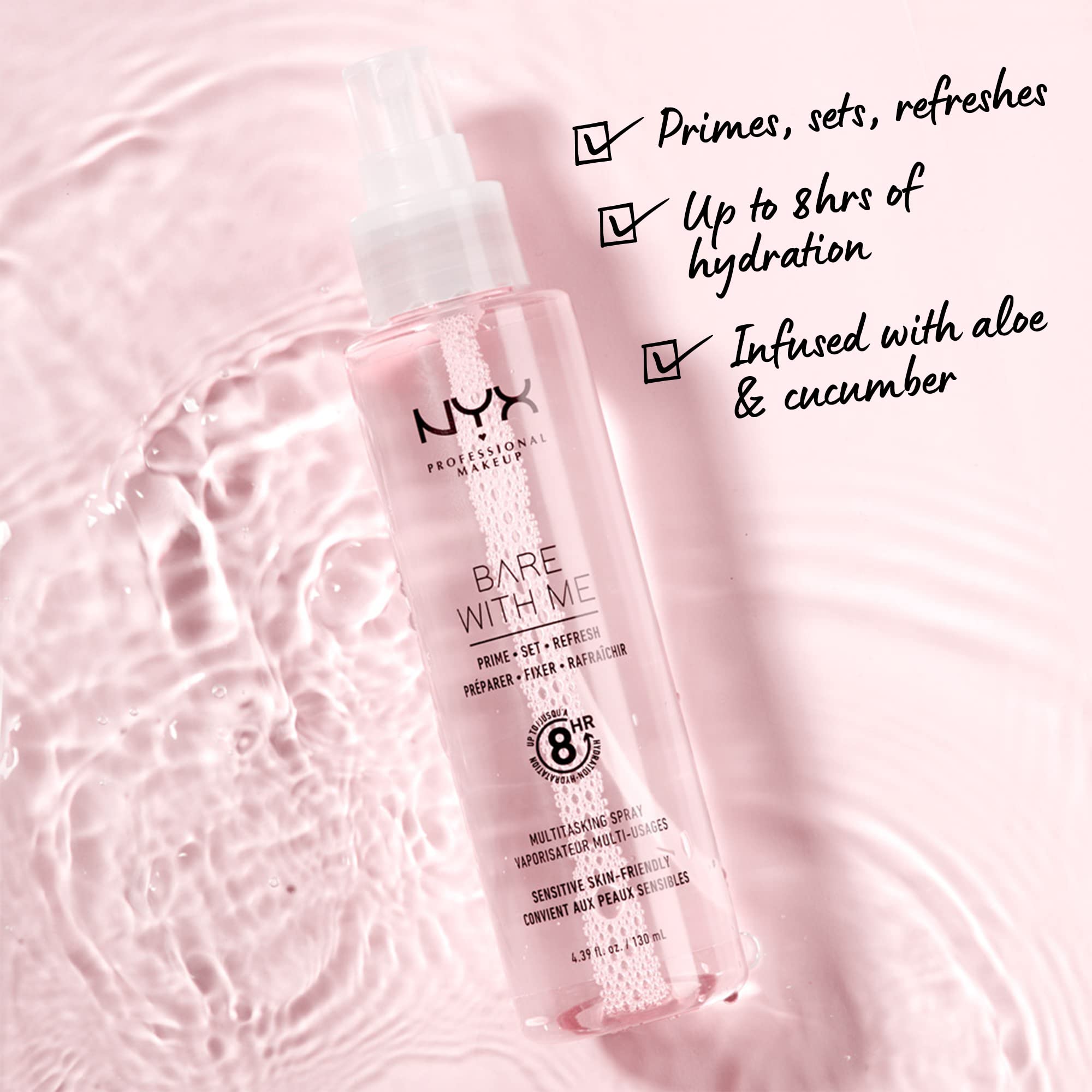 Nyx Professional Makeup Bare With Me Multitasking Primer & Setting Spray