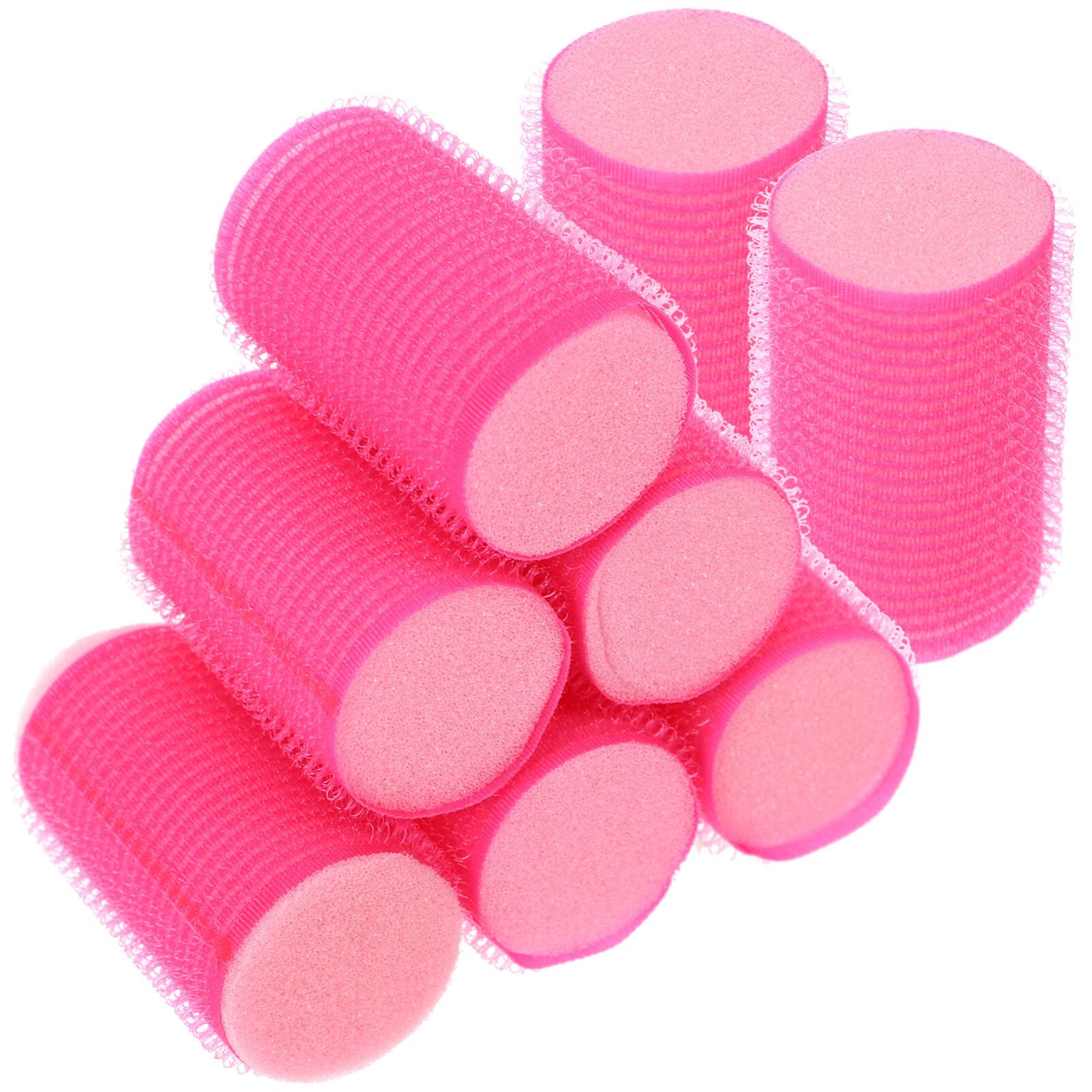Beaupretty 8pcs Sponge Hair Rollers Self Adhesive Hair Styling Tool Foam Curlers for Wet or Dry for Women Lightweight TravelFri