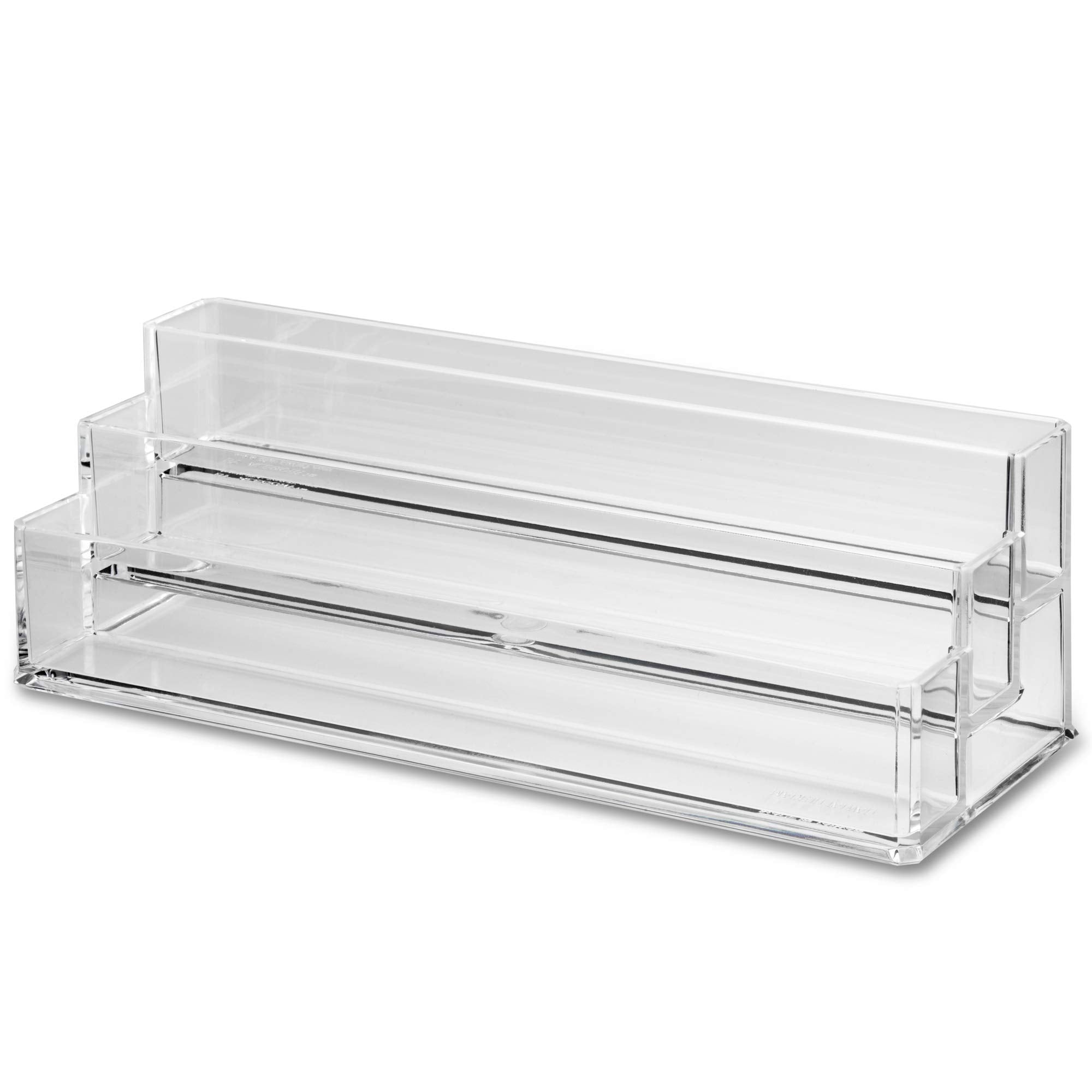 Byalegory Tiered Acrylic Eyeshadow Palette Makeup Organizer (Small Palettes, Compacts, Lipsticks, Lip Gloss, Eye Shadows, Cosmet