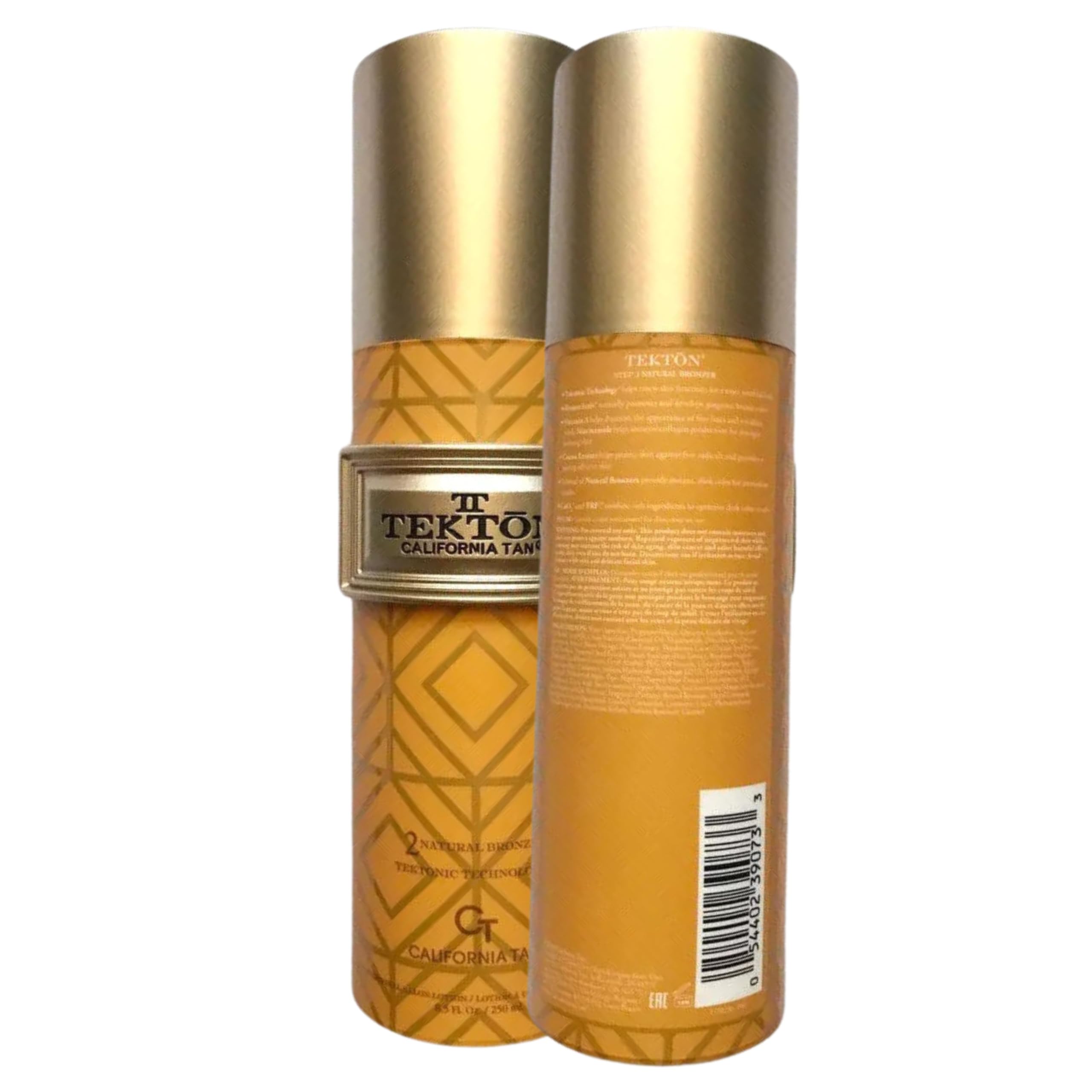 California Tan Step 2 Natural Bronzer Tanning Bed Lotion 8.5 ounces, beige