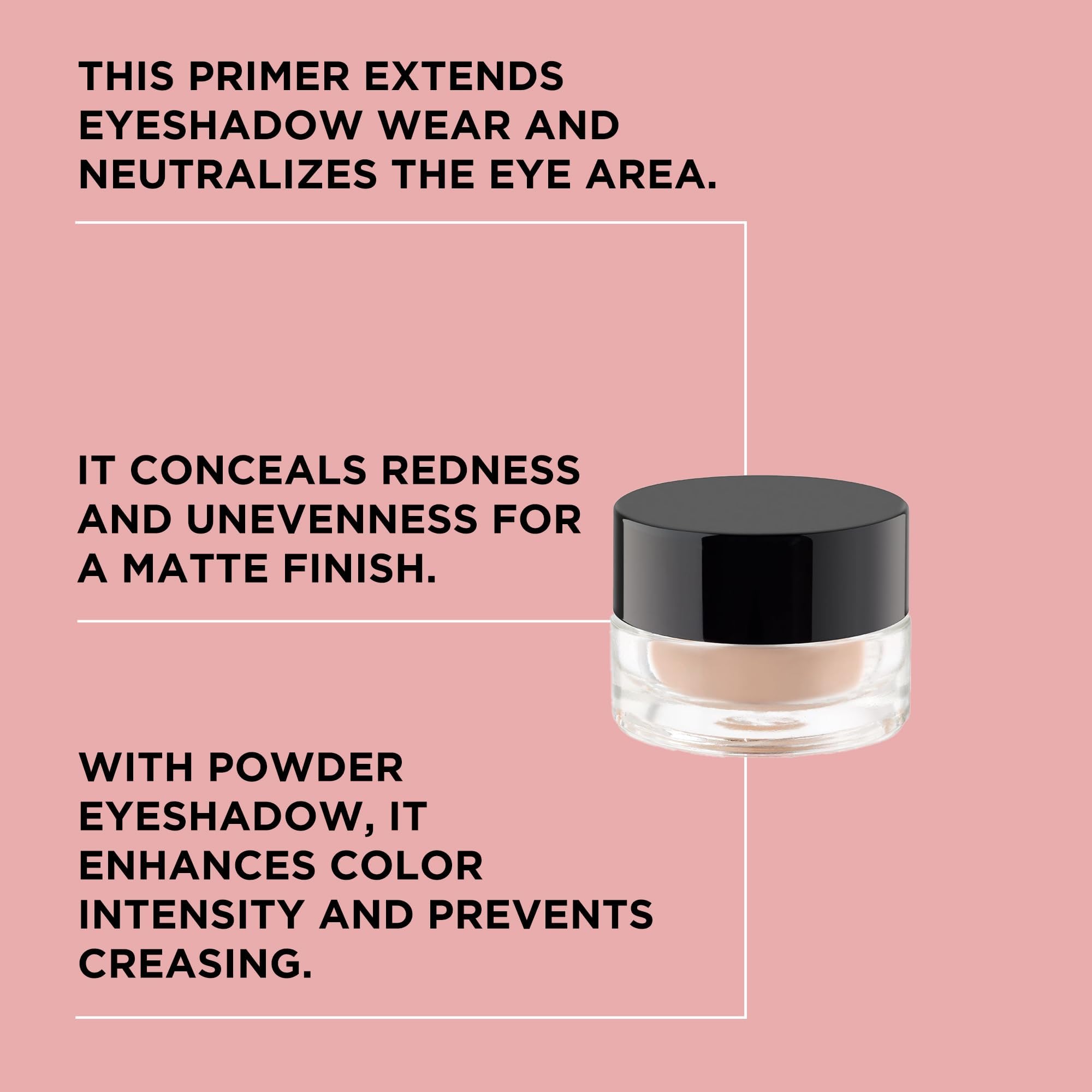 ARTDECO All In One Eye Primer - Long-Lasting Eyeshadow Base, Neutralizing & Concealing - Makeup Primer for Vibrant, Crease-Free