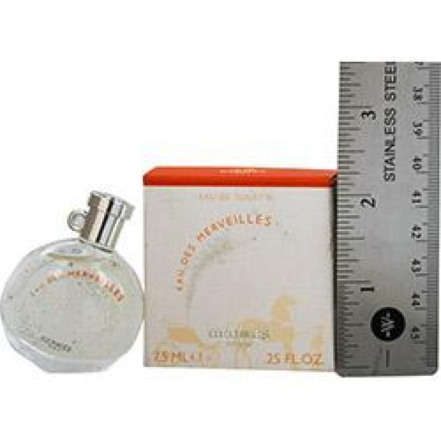 Hermes Des Merveilles Eau De Toilettes Mini, 025 Ounce