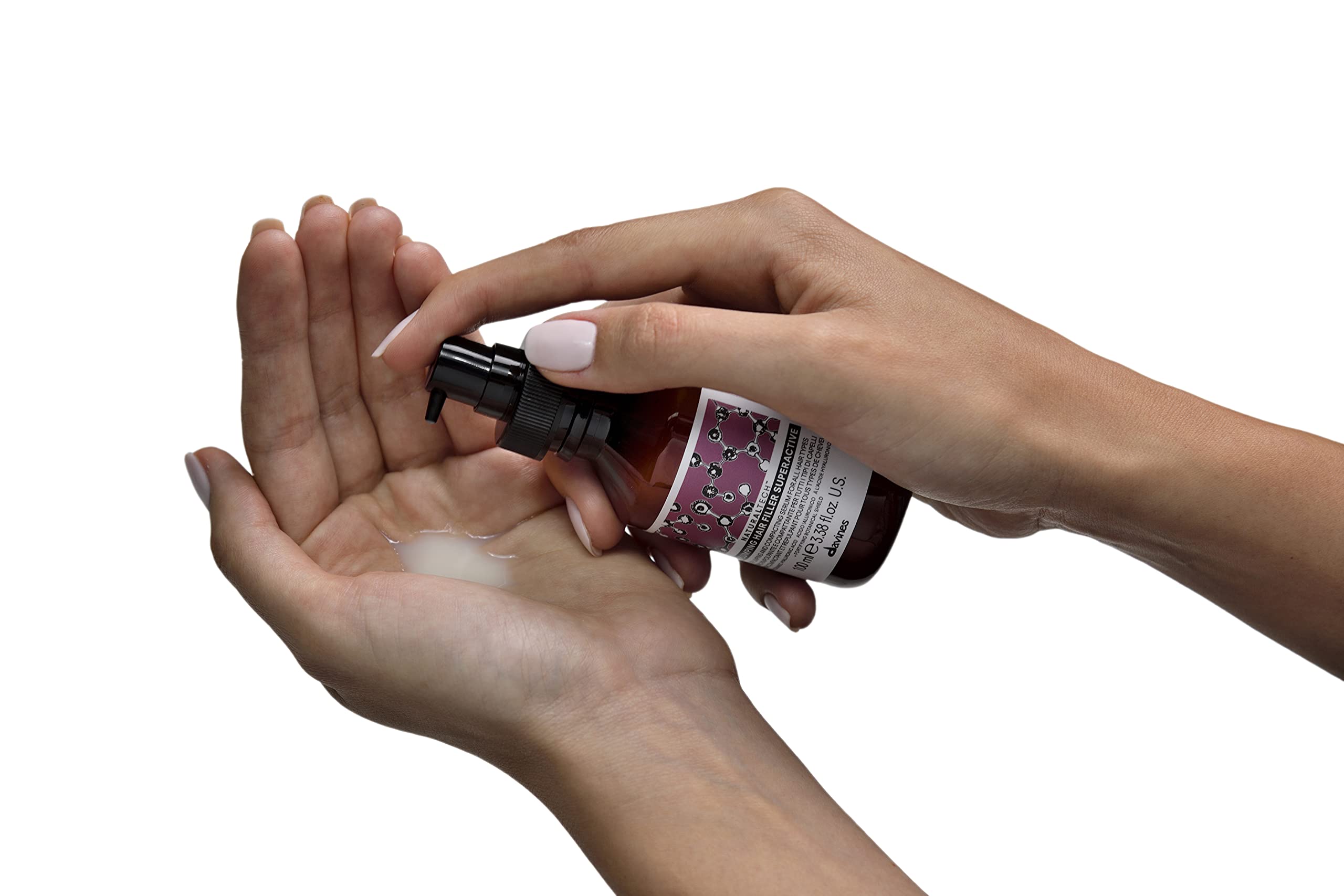 Davines Naturaltech REPLUMPING Hair Filler Superactive, Leave-In Treatment To Invigorate, Add Shine And Fullness, Anti-Humidity