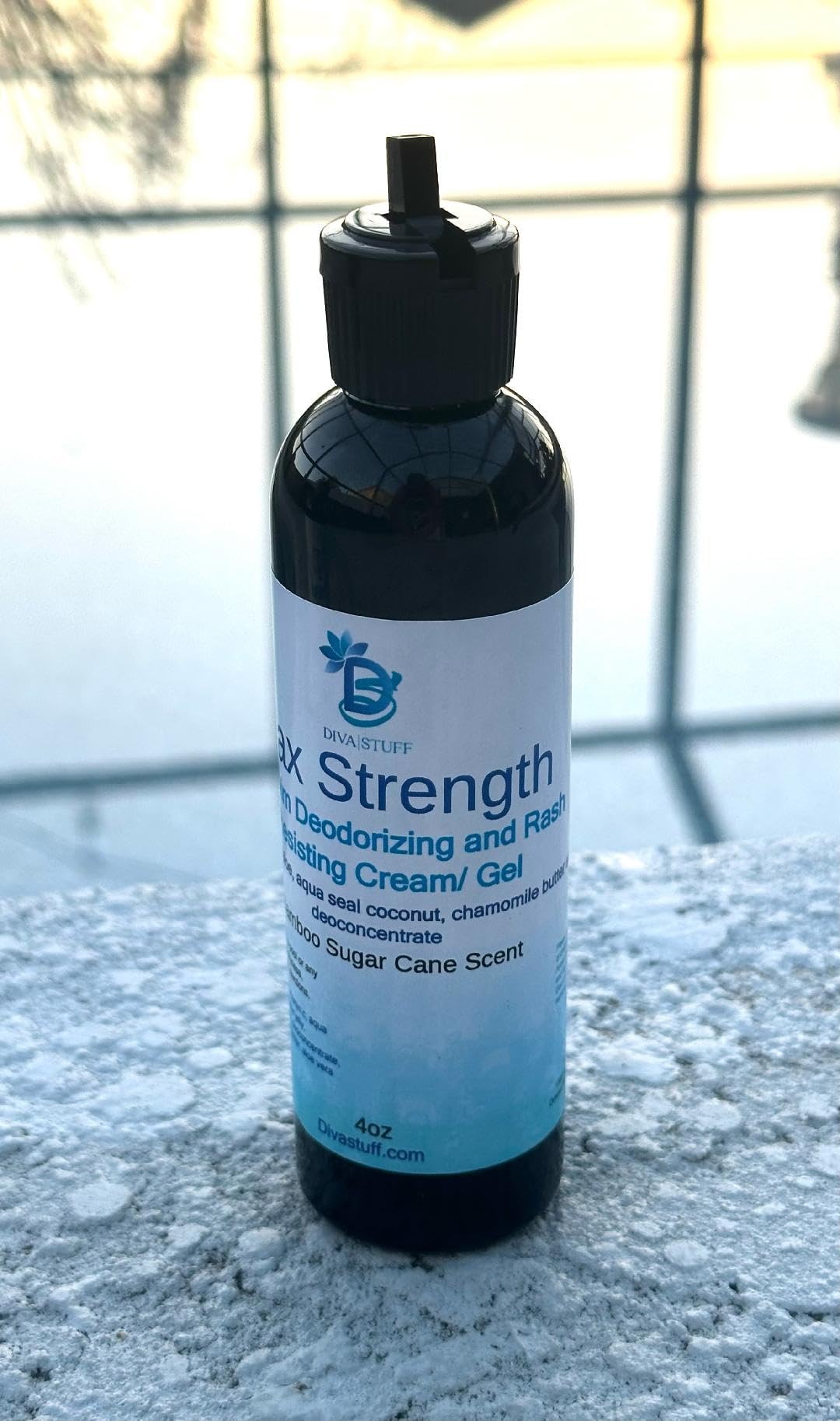 Diva Stuff Max Strength Pre Swim Deodorizing and Rash Resisting Cream/Gel With Vitamin C, Aqua Seal Coconut, Shea Nut Oil and Wi