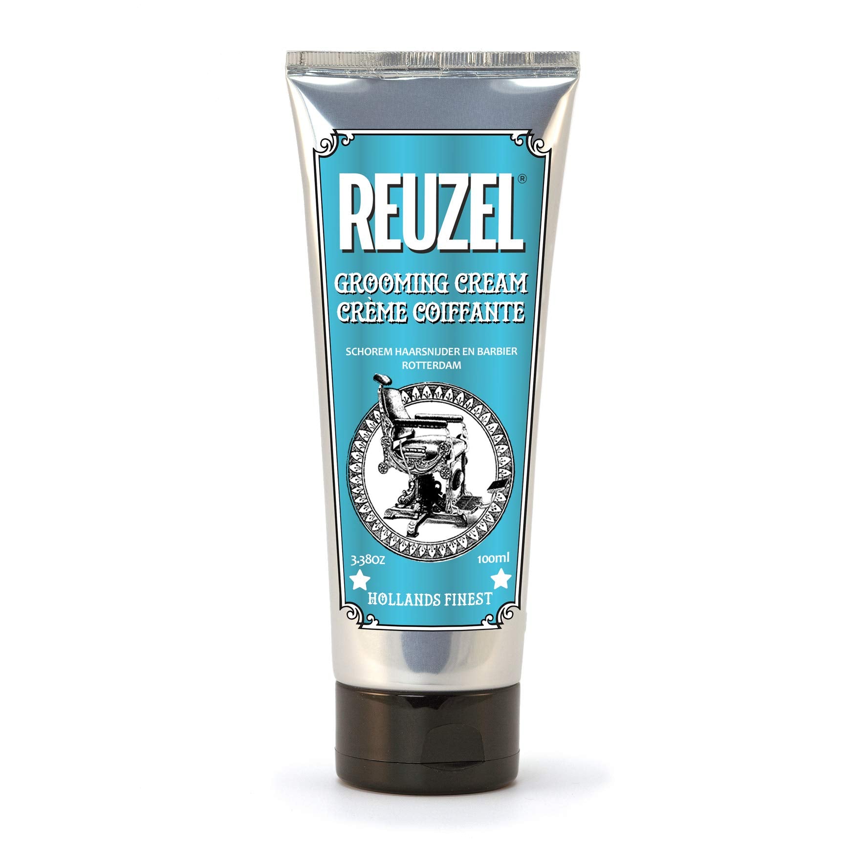 Reuzel Grooming Cream, Water Based Formula, 3.38 Oz
